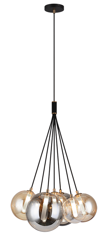 Luminaire suspendu Noir | MAGMA - Noir
