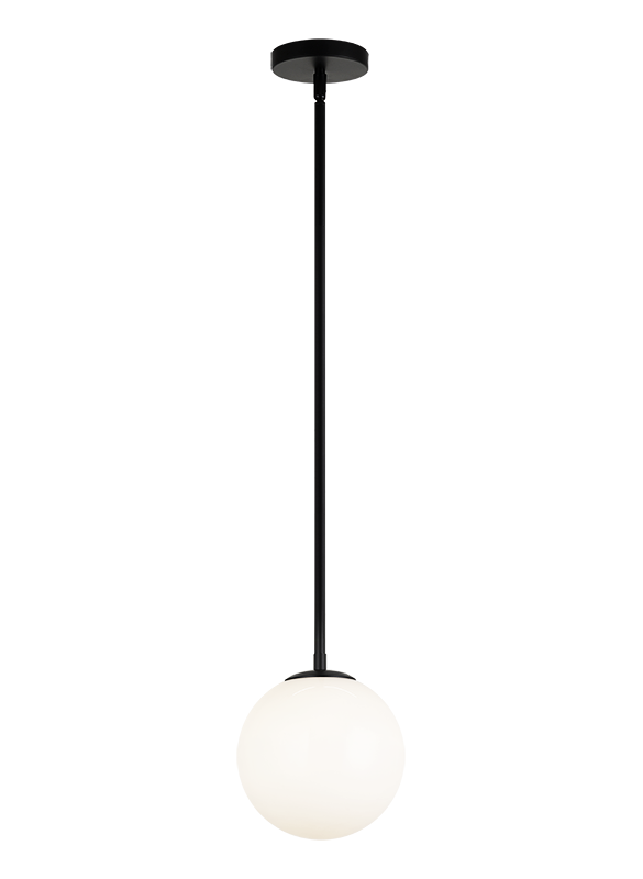 Luminaire suspendu | NOVO - Noir — Abat-jour ouvert