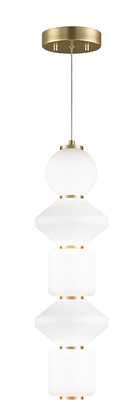 Luminaire suspendu | DANGO - Or oxydé