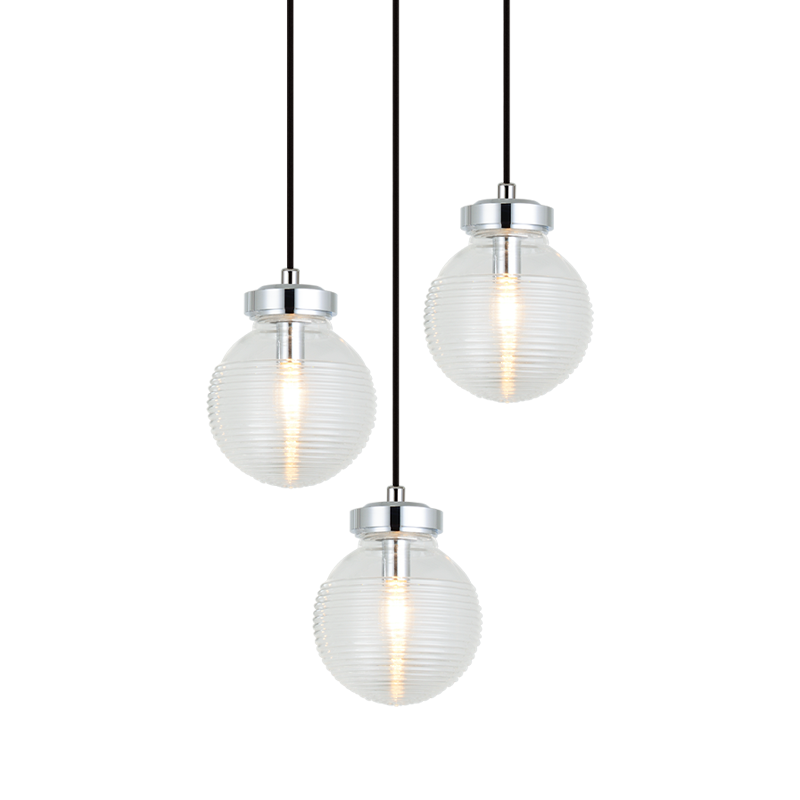 Luminaire suspendu | RIDGE - Chrome