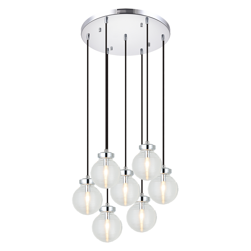 Luminaire suspendu | RIDGE - Chrome