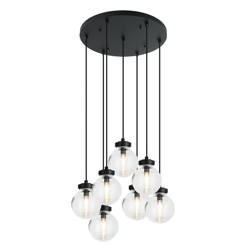 Luminaire suspendu | RIDGE - Noir