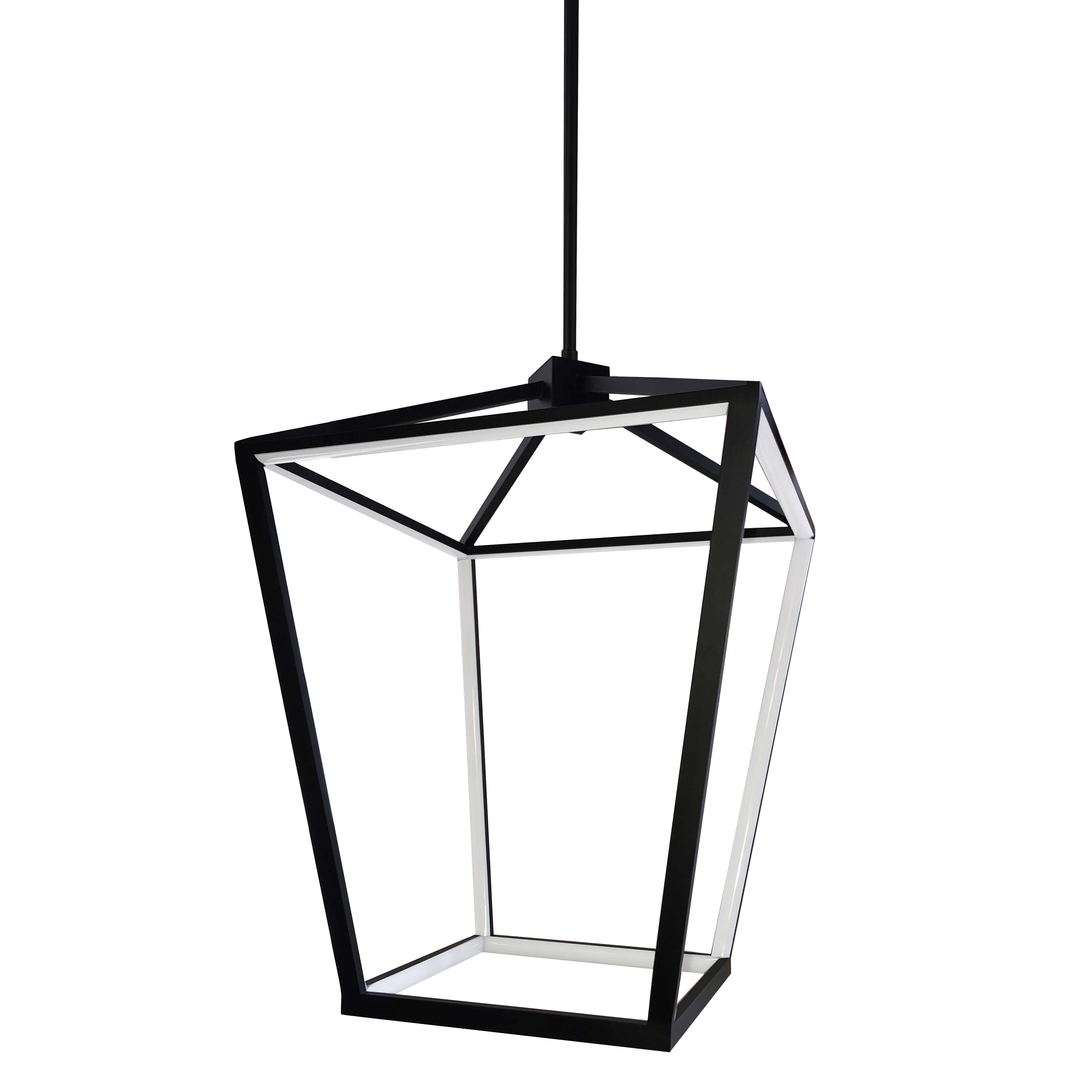 CAGE Pendant Black INTEGRATED LED - CAG-2046C-MB | DAINOLITE