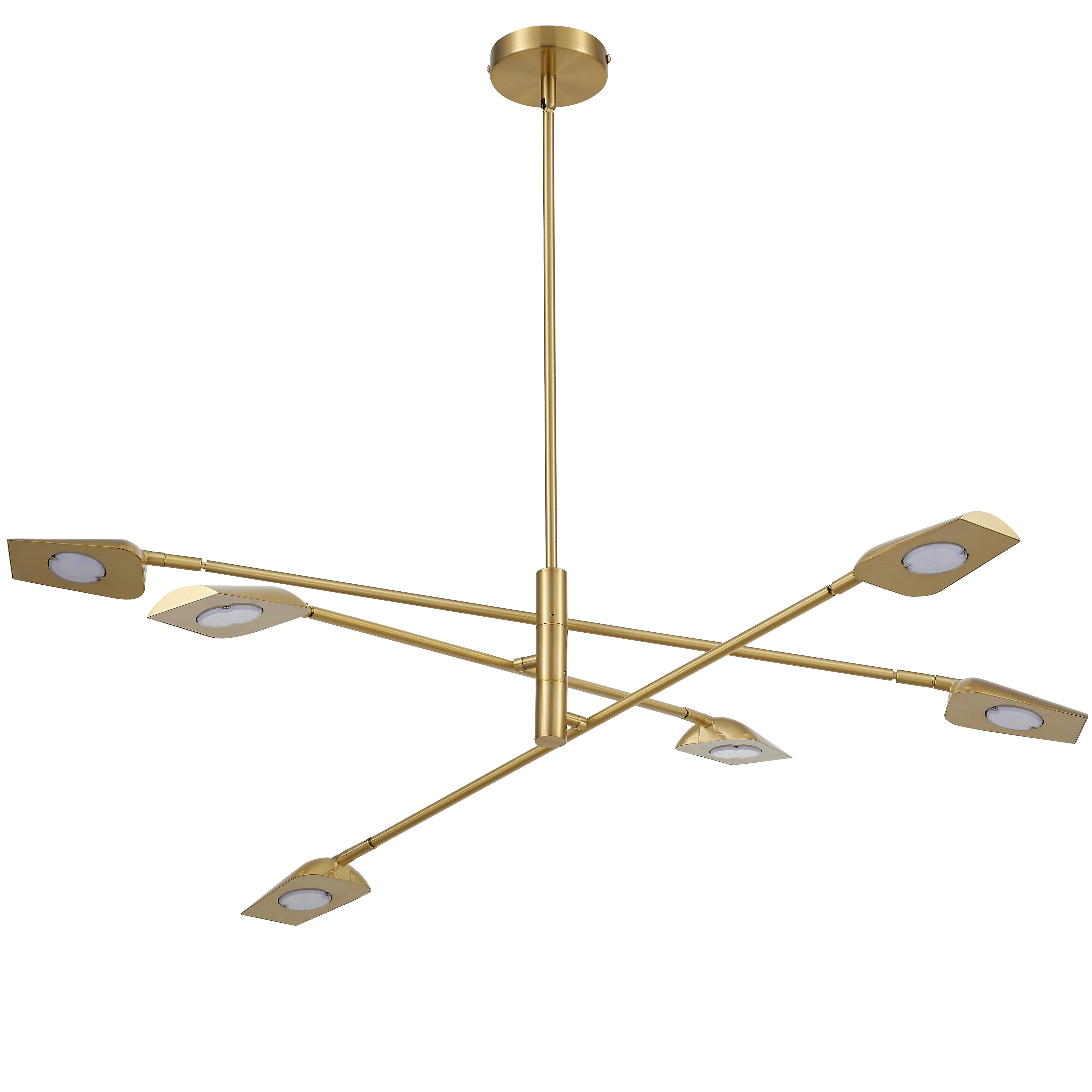 CARI Chandelier Gold INTEGRATED LED - CAR-4030LEDC-AGB | DAINOLITE