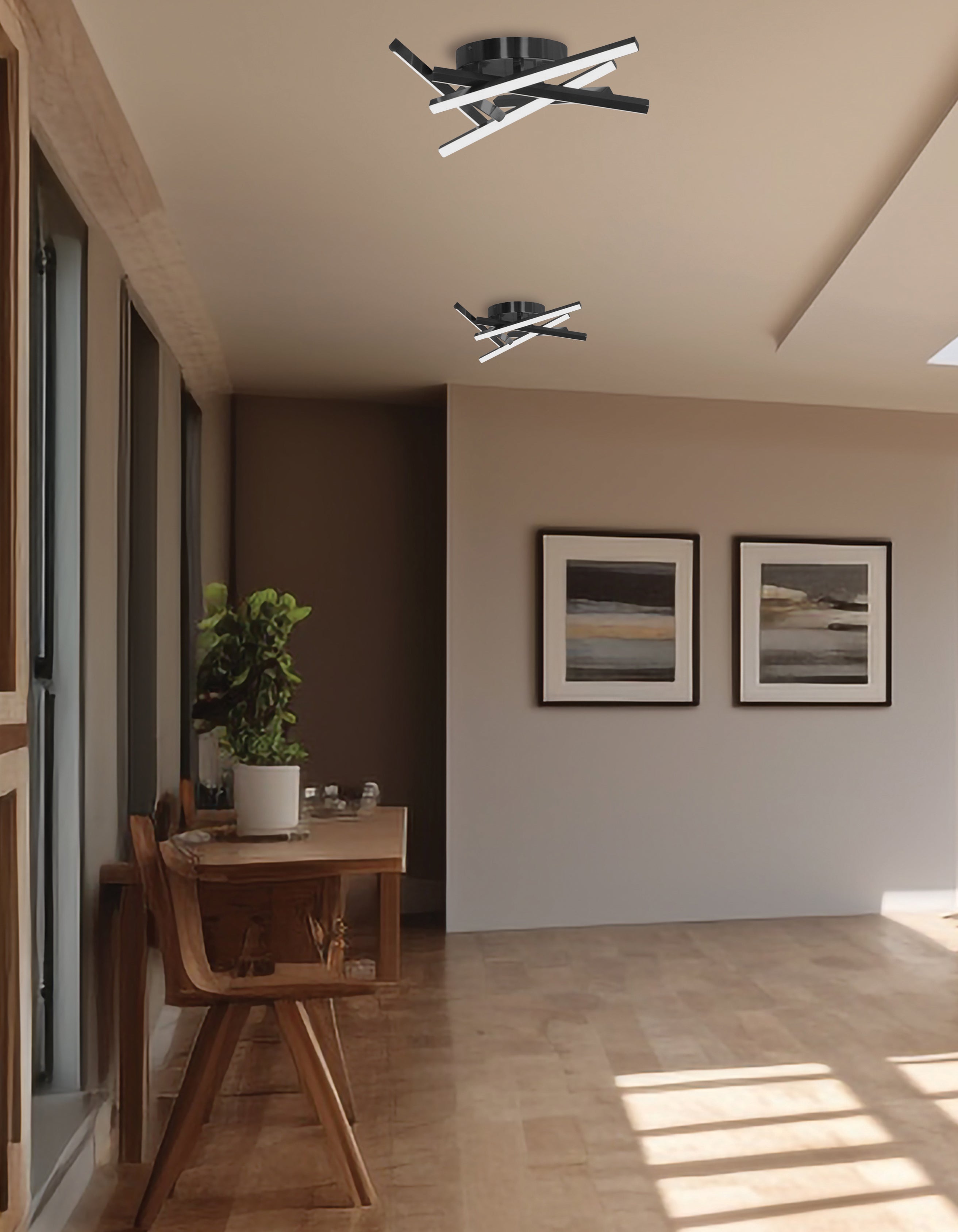 Plafonnier Laiton vieilli | CARLY