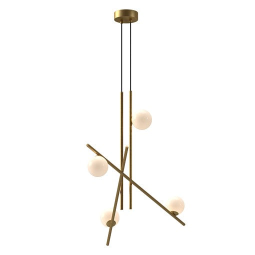 Luminaire suspendu Or brossé | AMARA