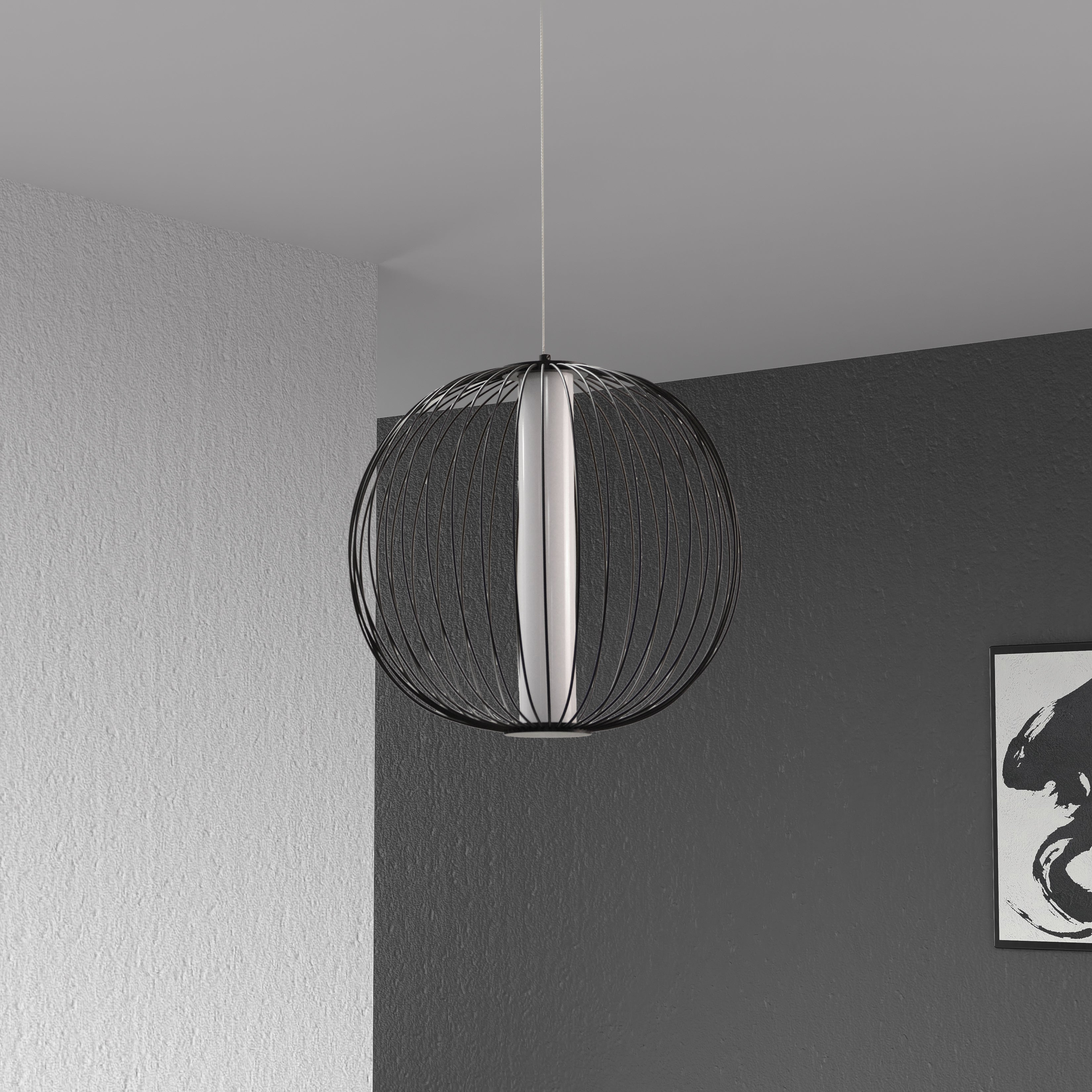 Luminaire suspendu Noir | CHARLOTTE
