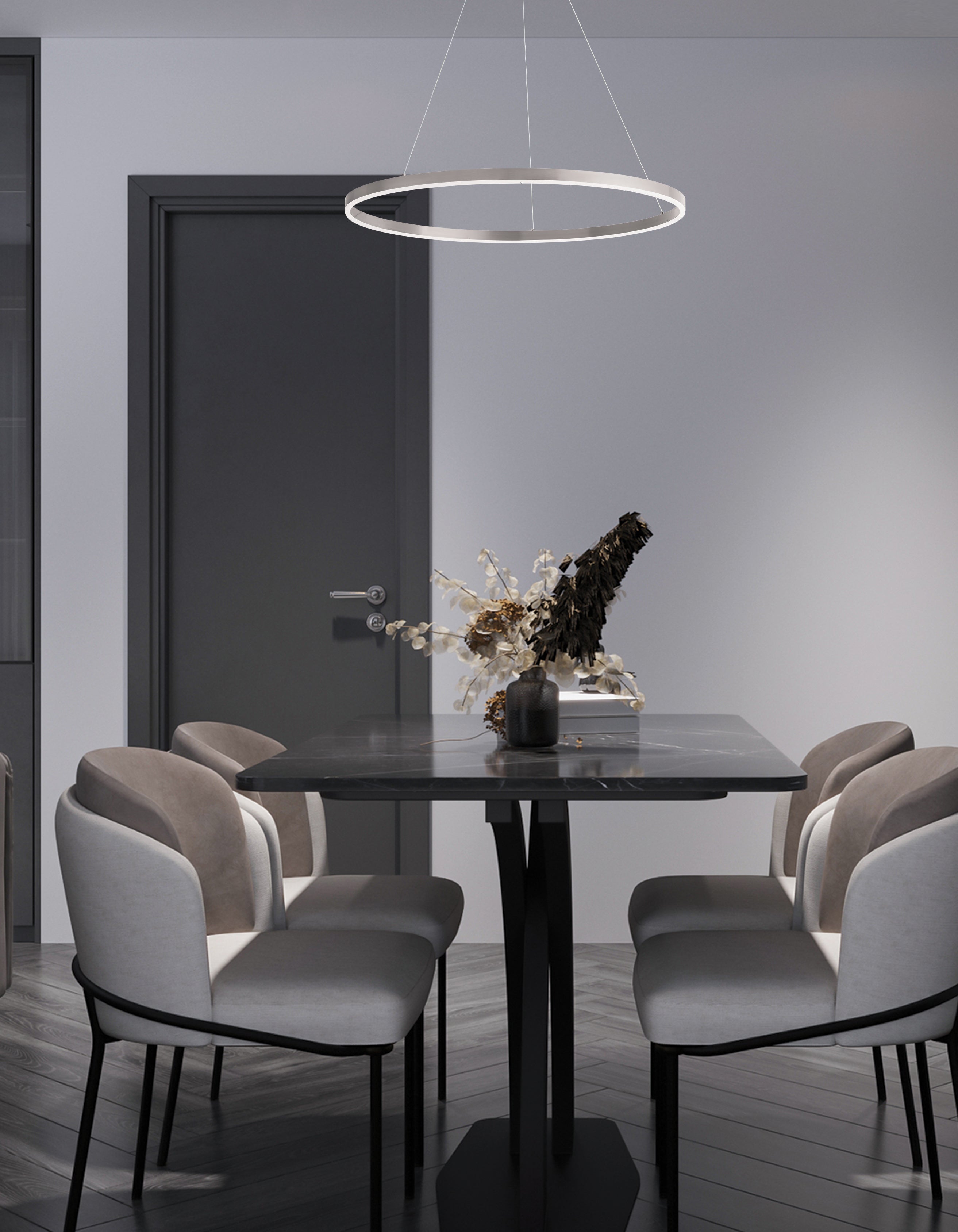 Luminaire suspendu Laiton vieilli | CIRCULO