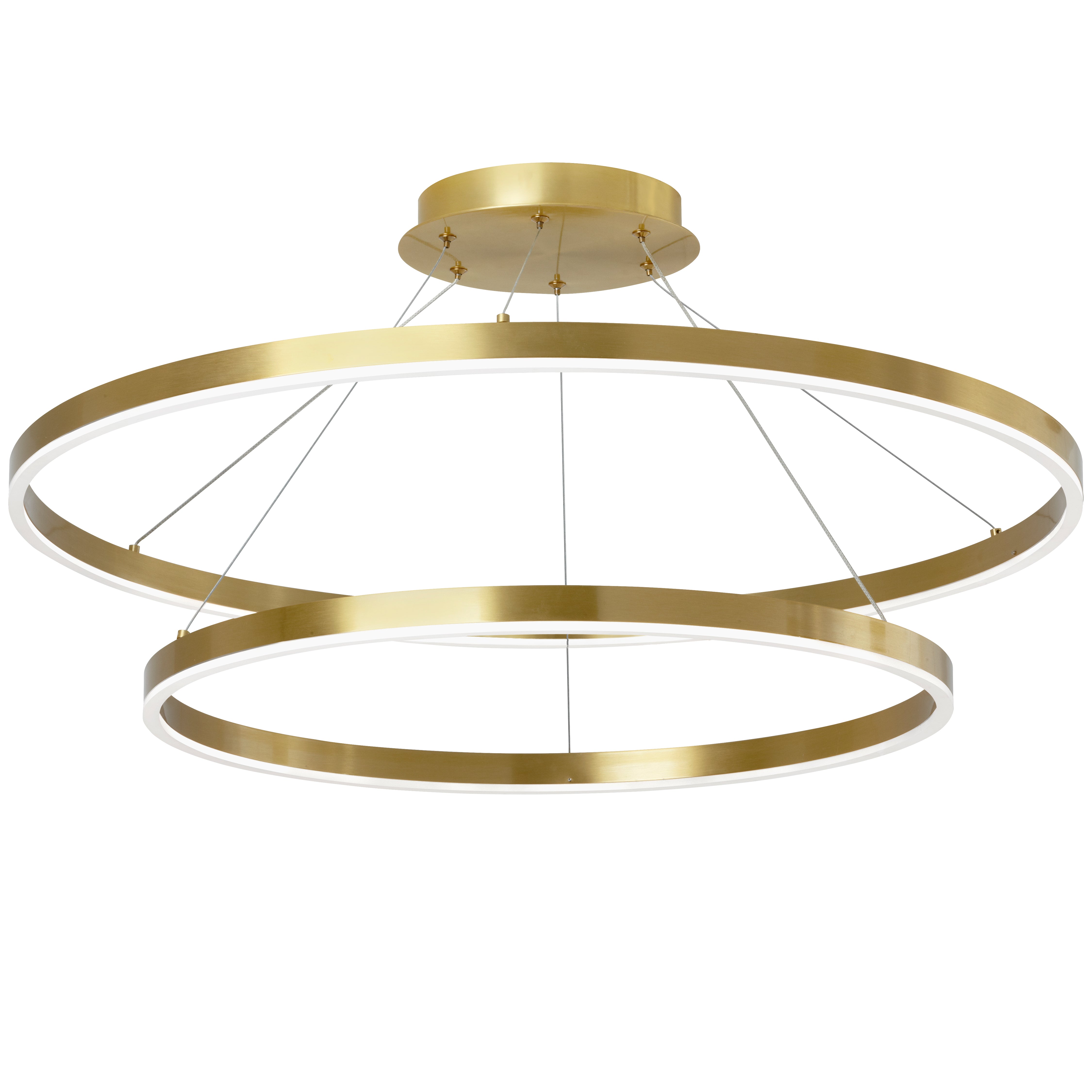 Luminaire suspendu | CIRCULO — 32 po × 2 po (CIR-3397C-5CCT)