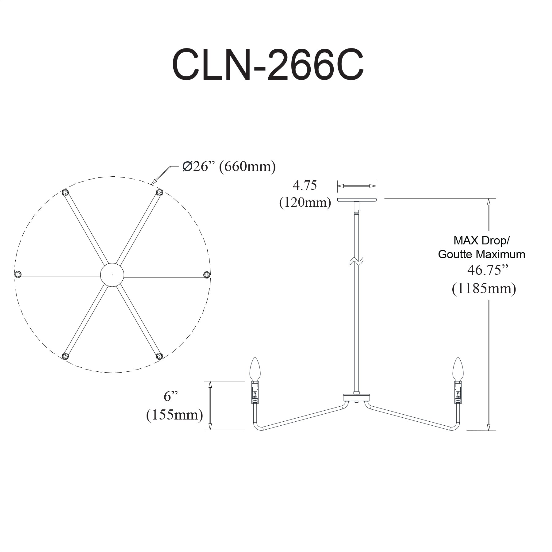 Luminaire suspendu Laiton vieilli | CLAYTON