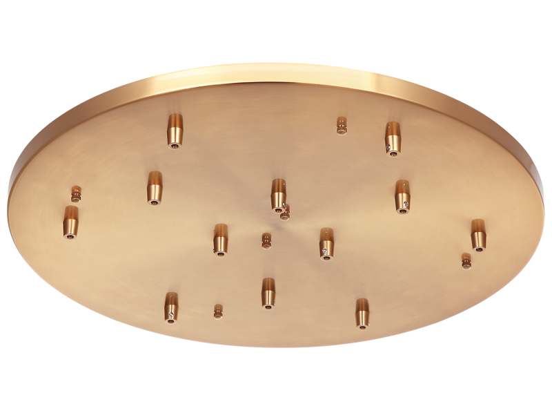 Accessoire | MULTI CEILING CANOPY (LINE VOLTAGE) - Laiton