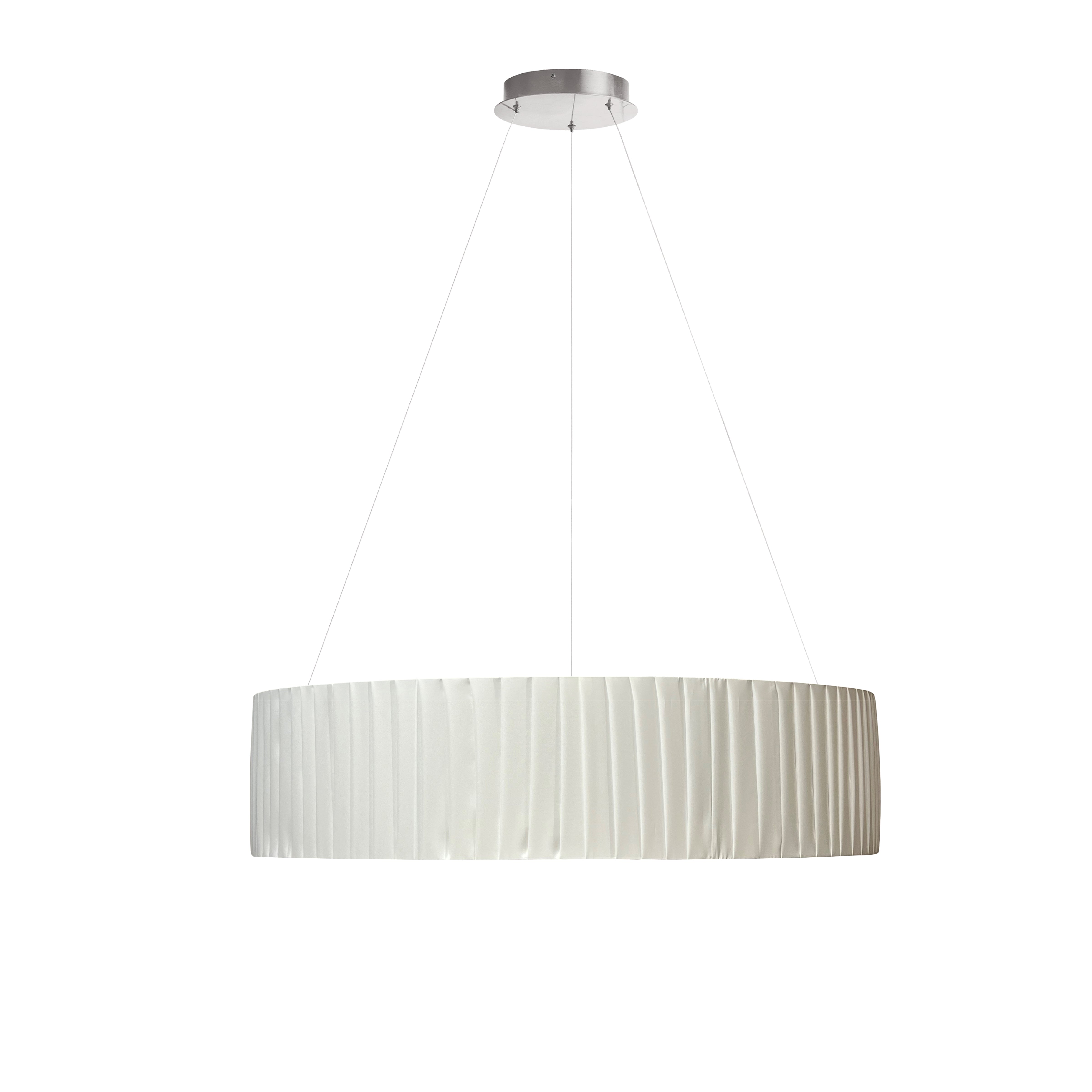 CARLA Chandelier Blanc DEL INTÉGRÉ - CRA-2432LEDC-WH | DAINOLITE