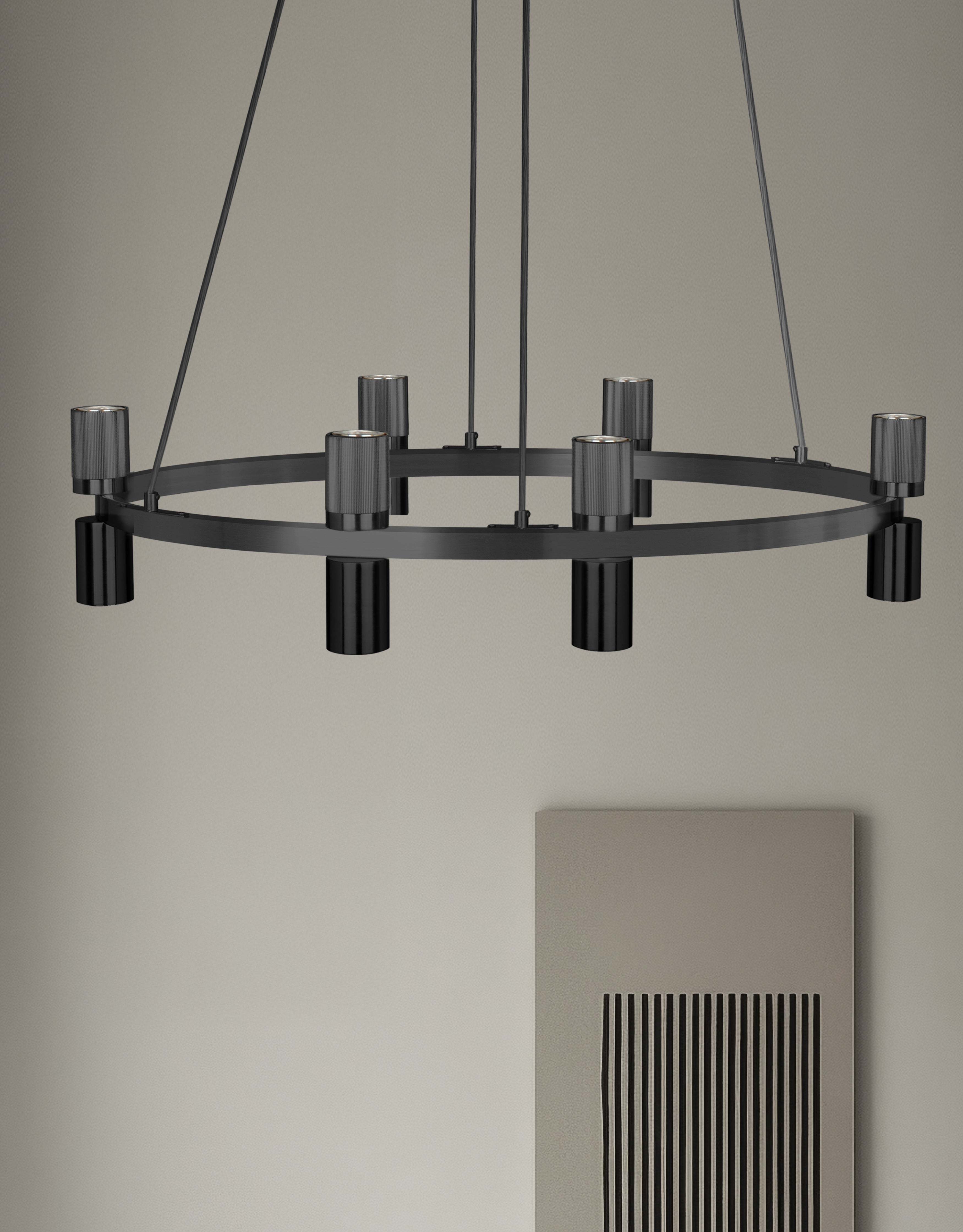 Luminaire suspendu Noir mat | CERELIA