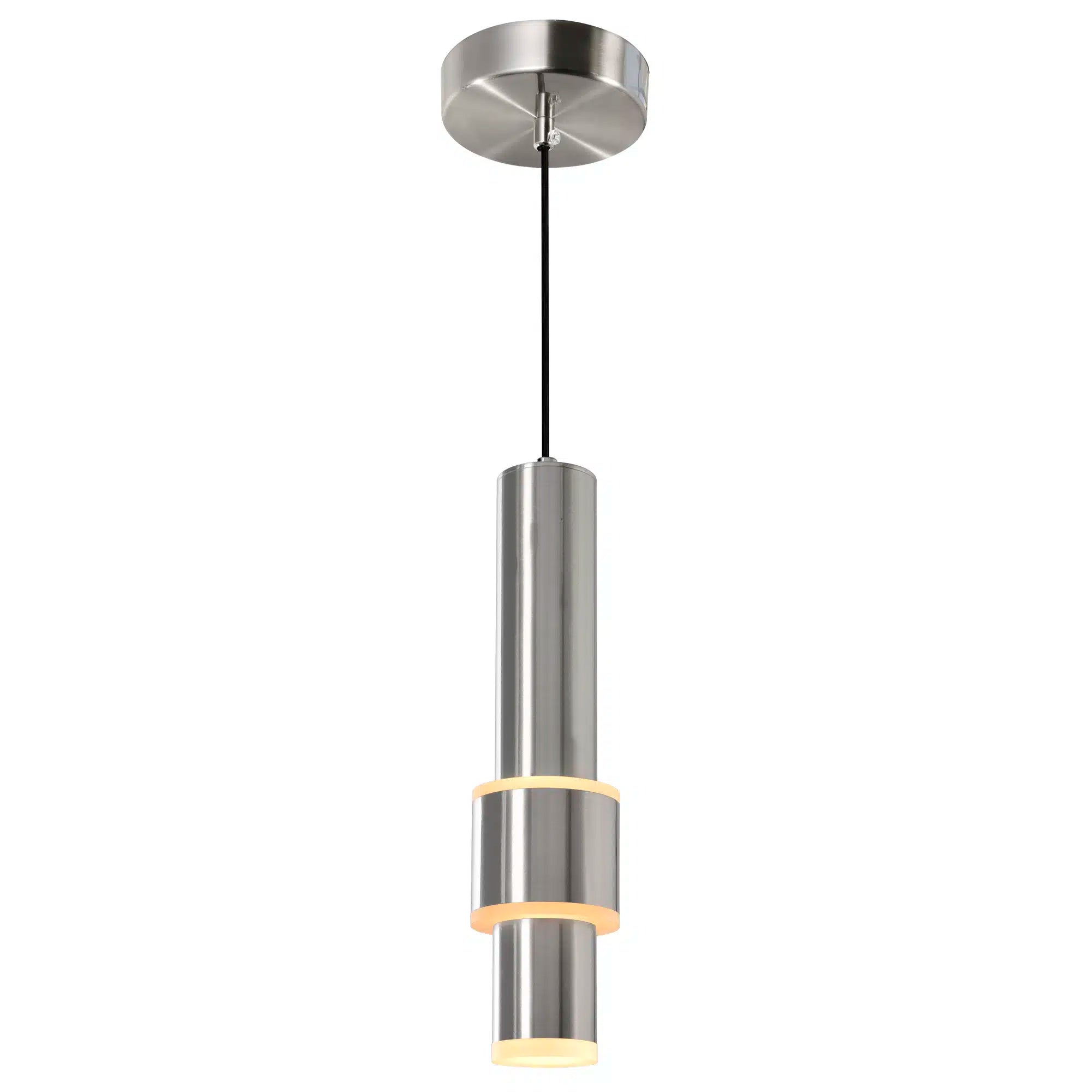 Luminaire suspendu Nickel satiné | LENA