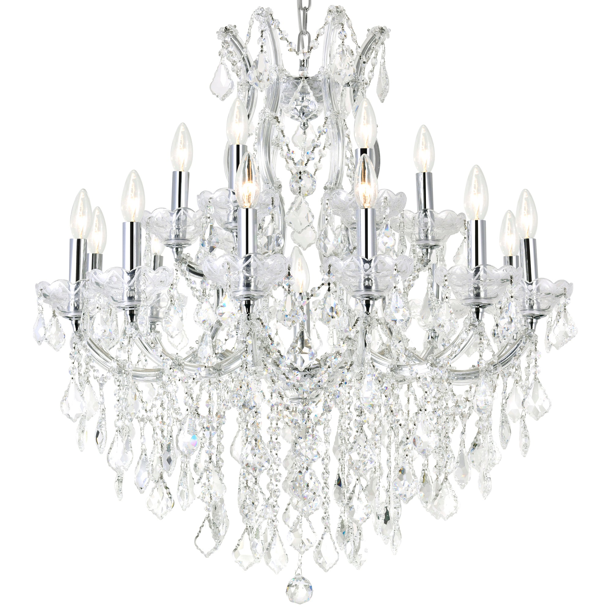 Lustres Chrome - Maria Theresa | 8311P32C-19 (Clear)