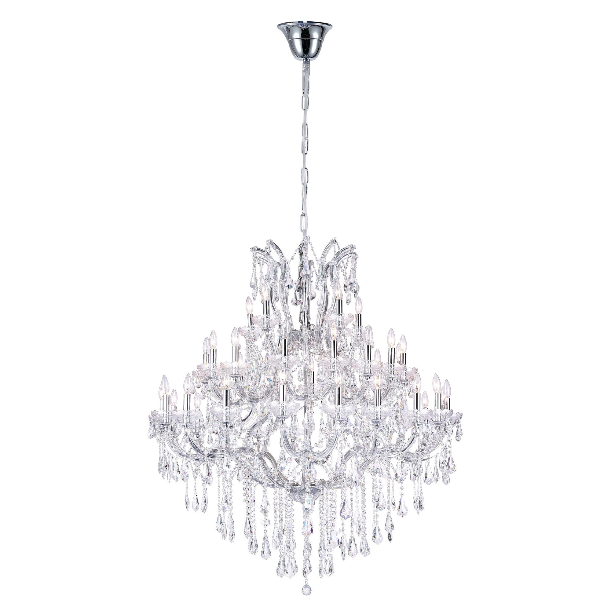 Lustres Chrome - Maria Theresa | 8318P50C-41 (Clear)-B