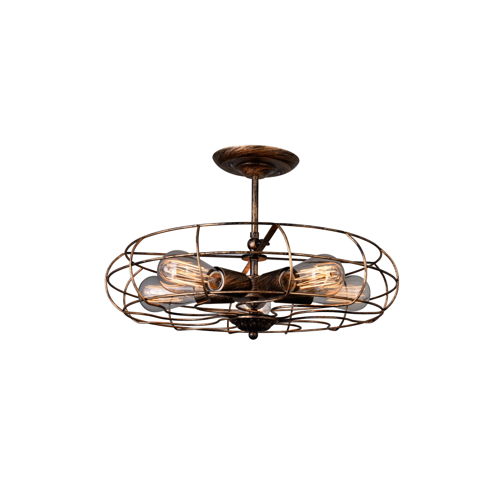 Plafonniers Cuivre - Pamela | 9606C19-5-128