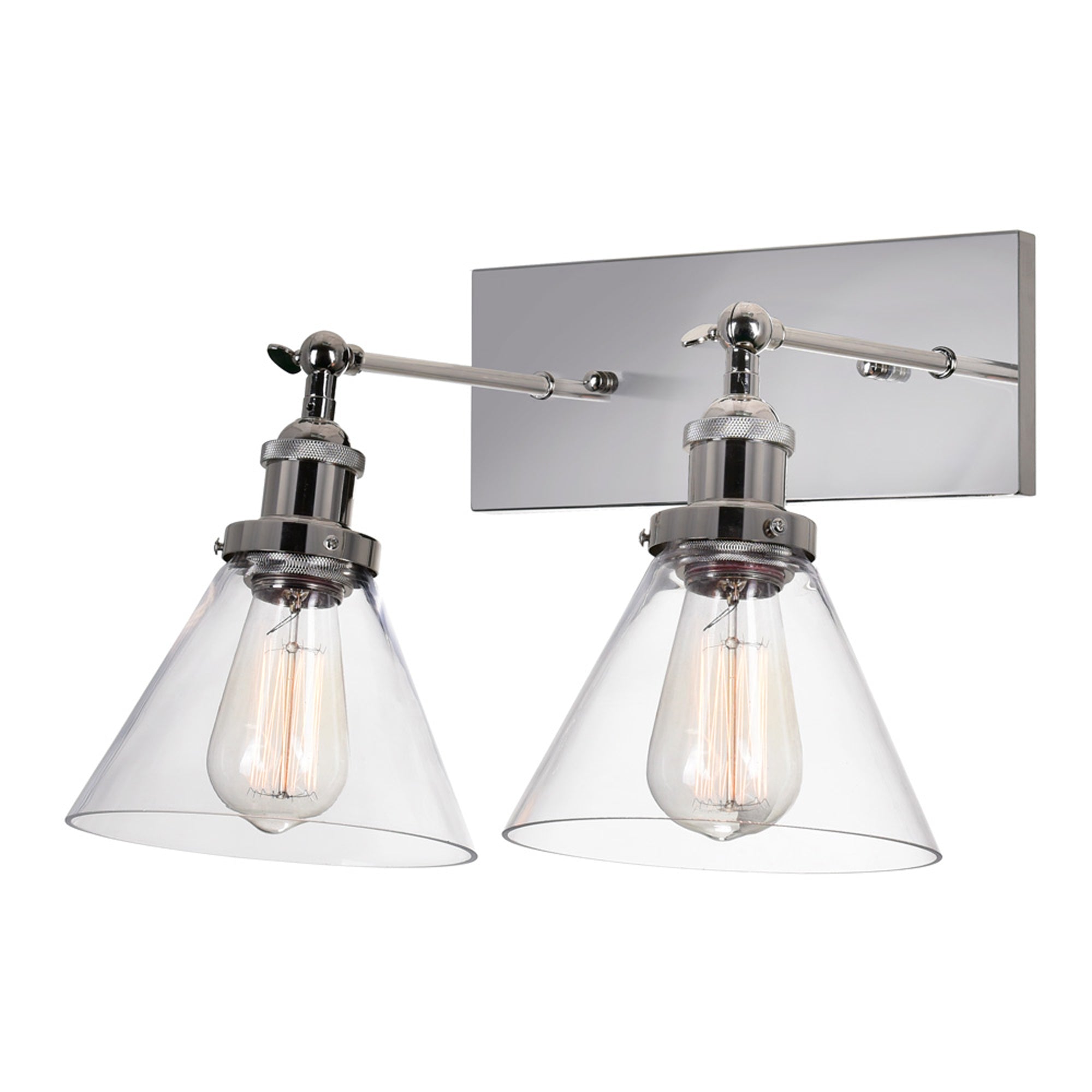 Luminaires de vanité Nickel - Eustis | 9735W15-2-613