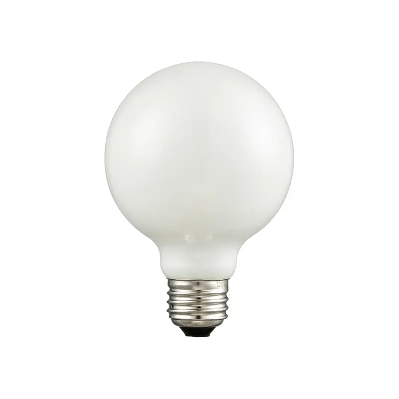 Ampoule DEL G25, 8 W, 3000 K, culot E26 (opale)