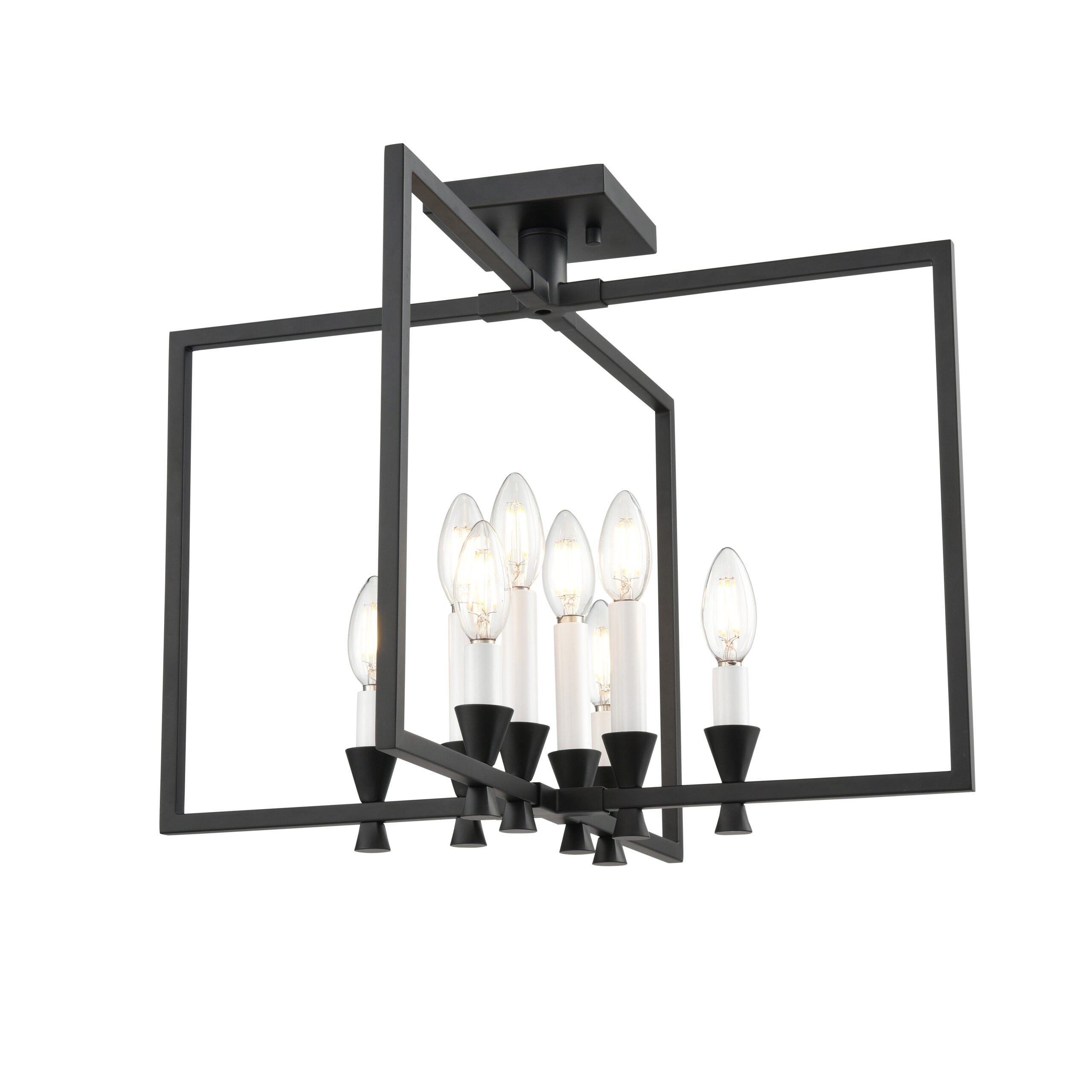 CARRISBROOKE Luminaire suspendu Noir - DVP37112EB | DVI