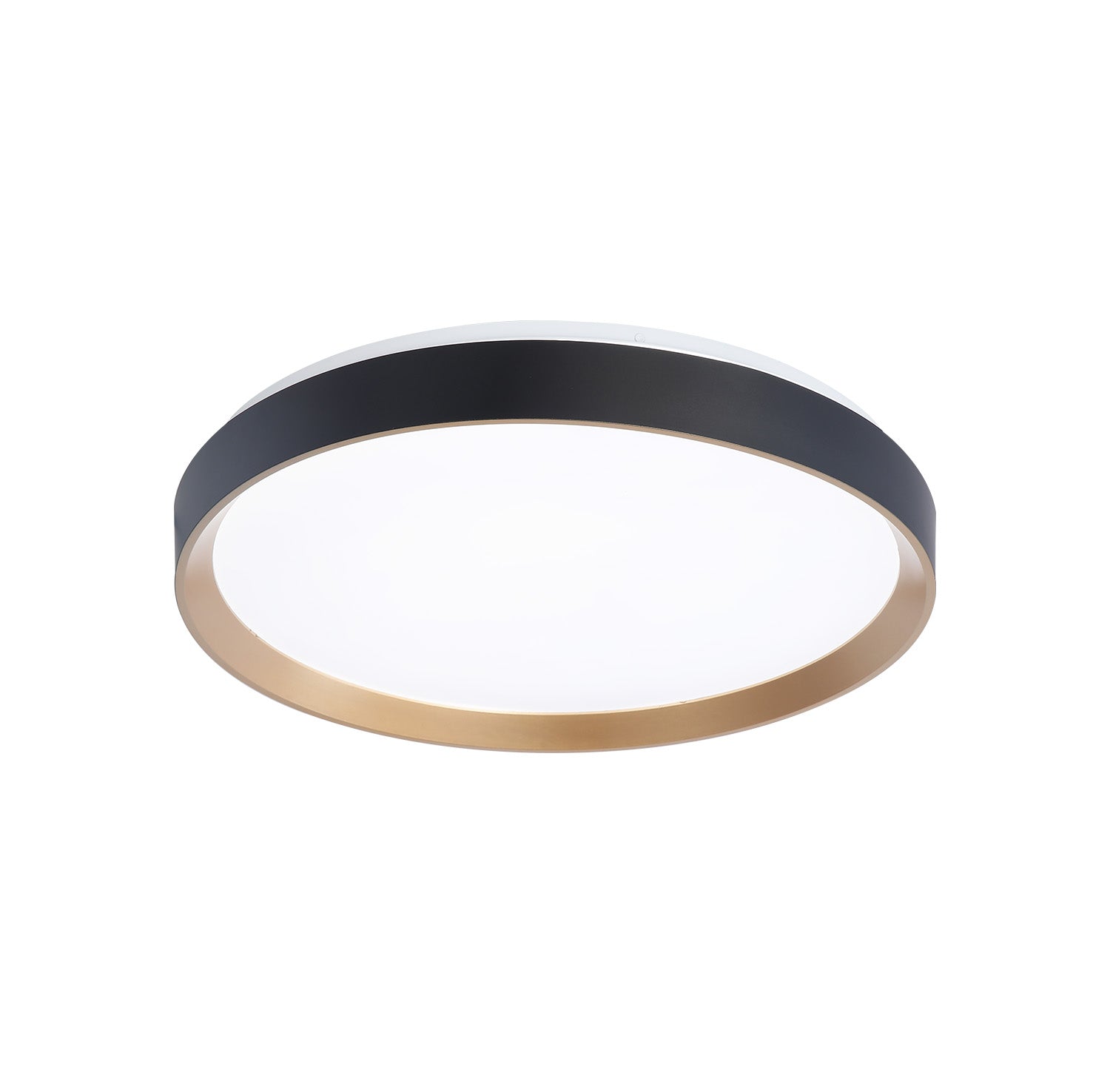Plafonnier Or et noir mat | HUDSON