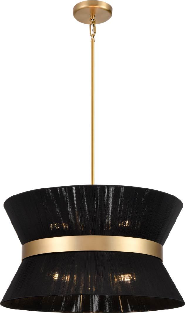 ELLESMERE Suspension Or, Noir - DVP43605BR-BK | DVI