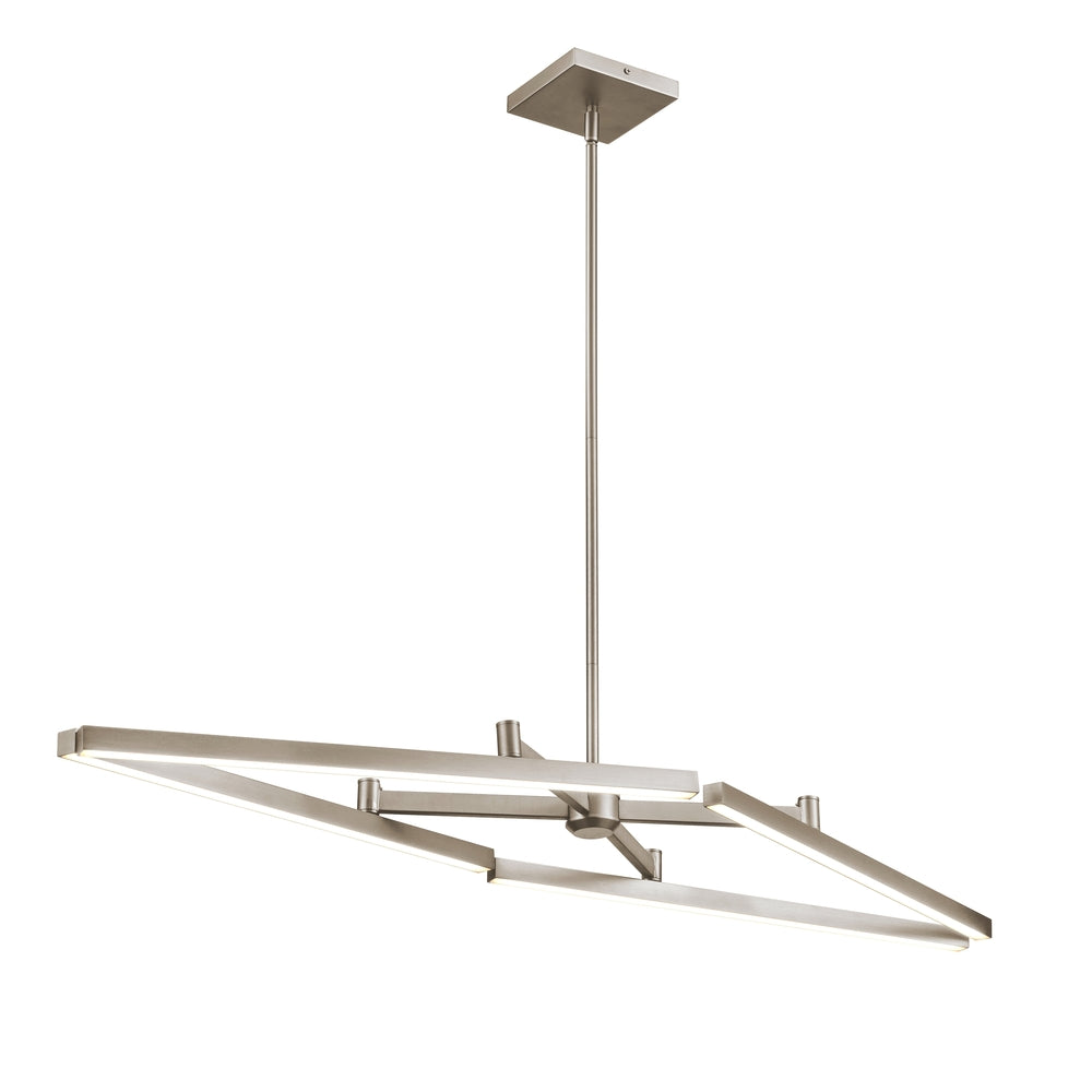 MAUD pendant Nickel INTEGRATED LED - DVP44802BN | DVI