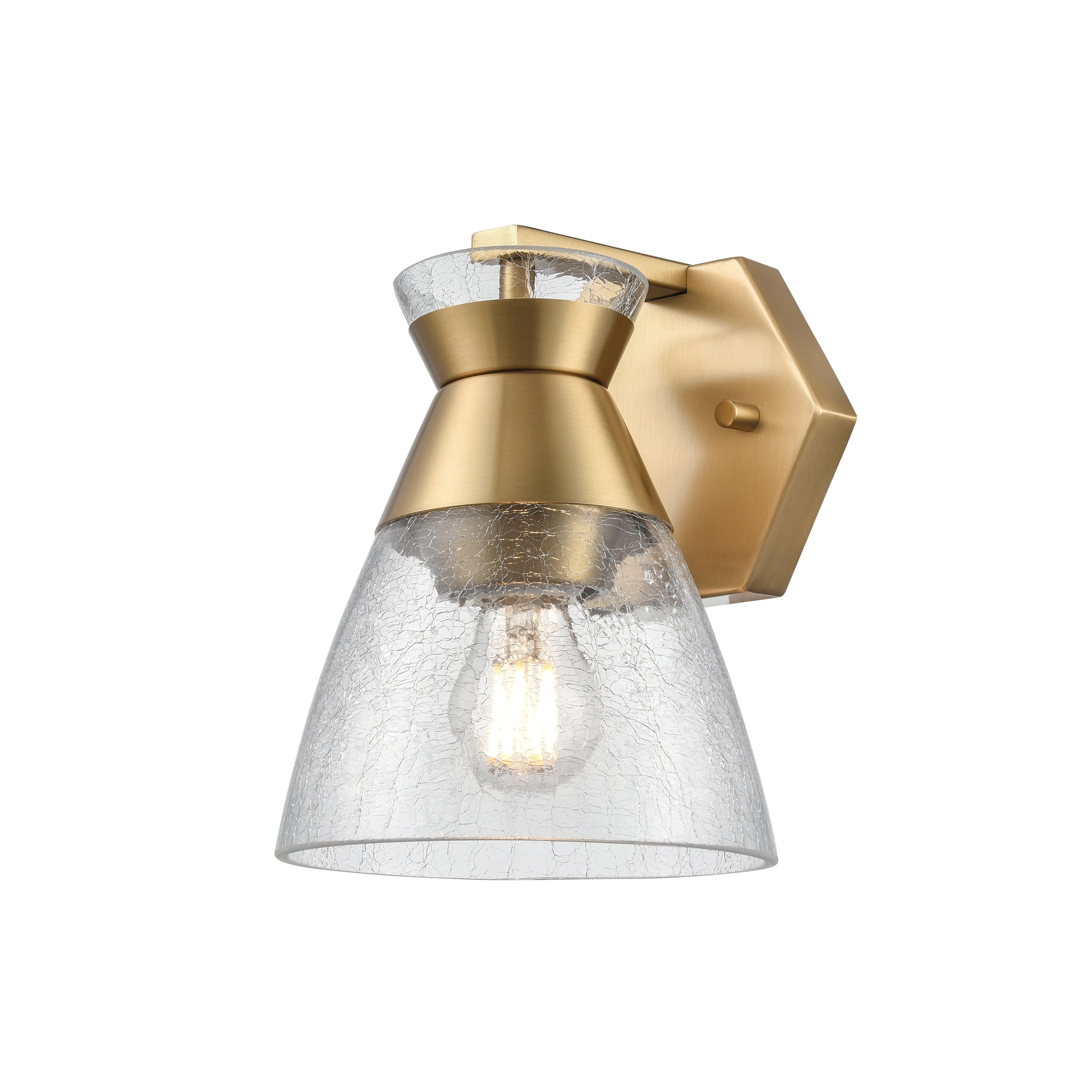 SUNNYBROOK Wall sconce Gold - DVP47401BR-CRK | DVI