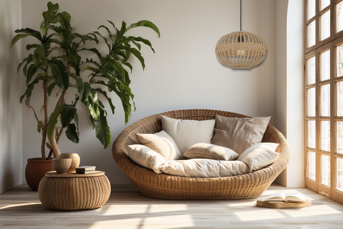 AMSFIELD Suspension Brun, Bois - 49771A | EGLO