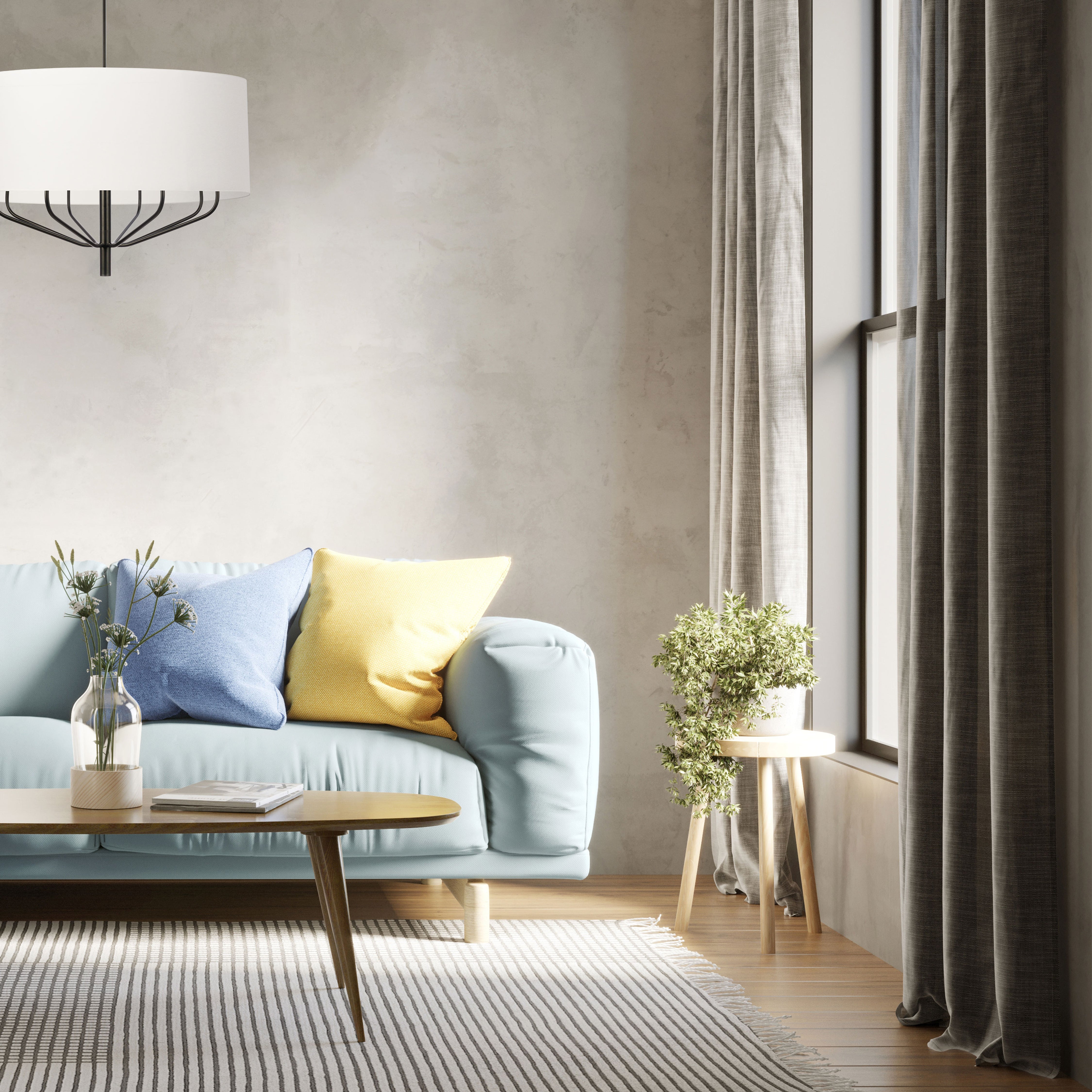 Luminaire suspendu Blanc | ELEANOR