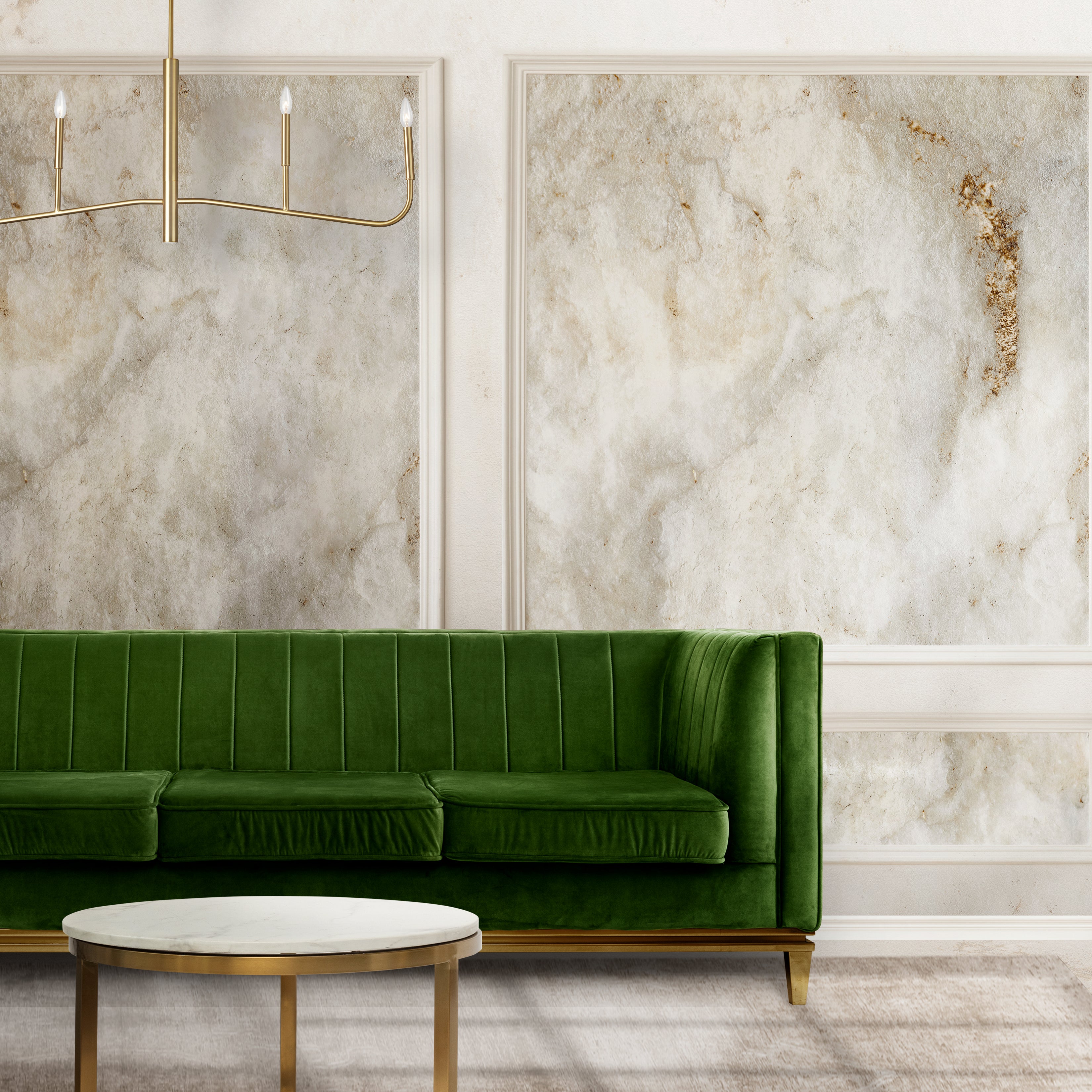 Luminaire suspendu Laiton vieilli | ELEANOR