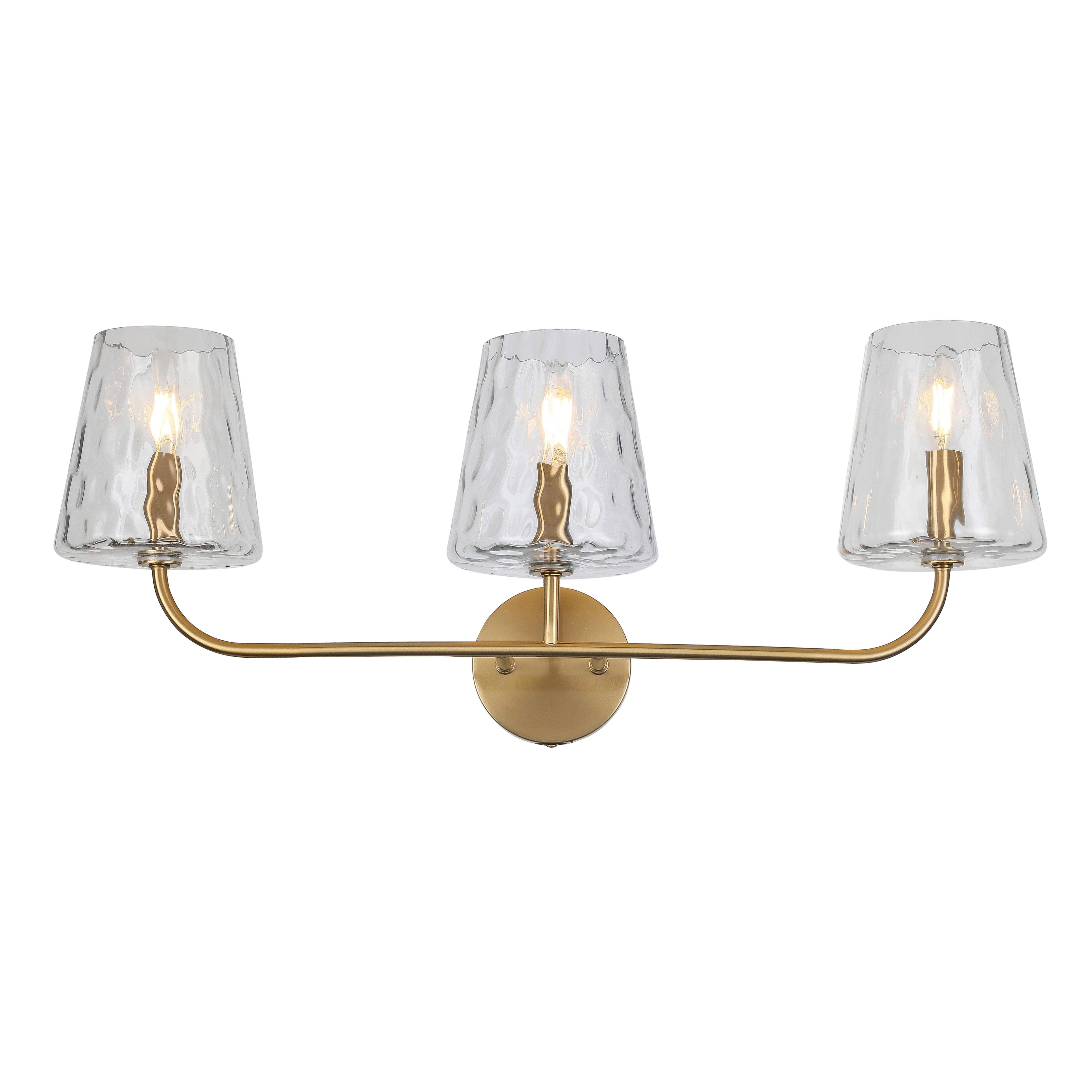 ELEANOR Bathroom wall sconce Gold - ELN-213W-AGB-CLR | DAINOLITE