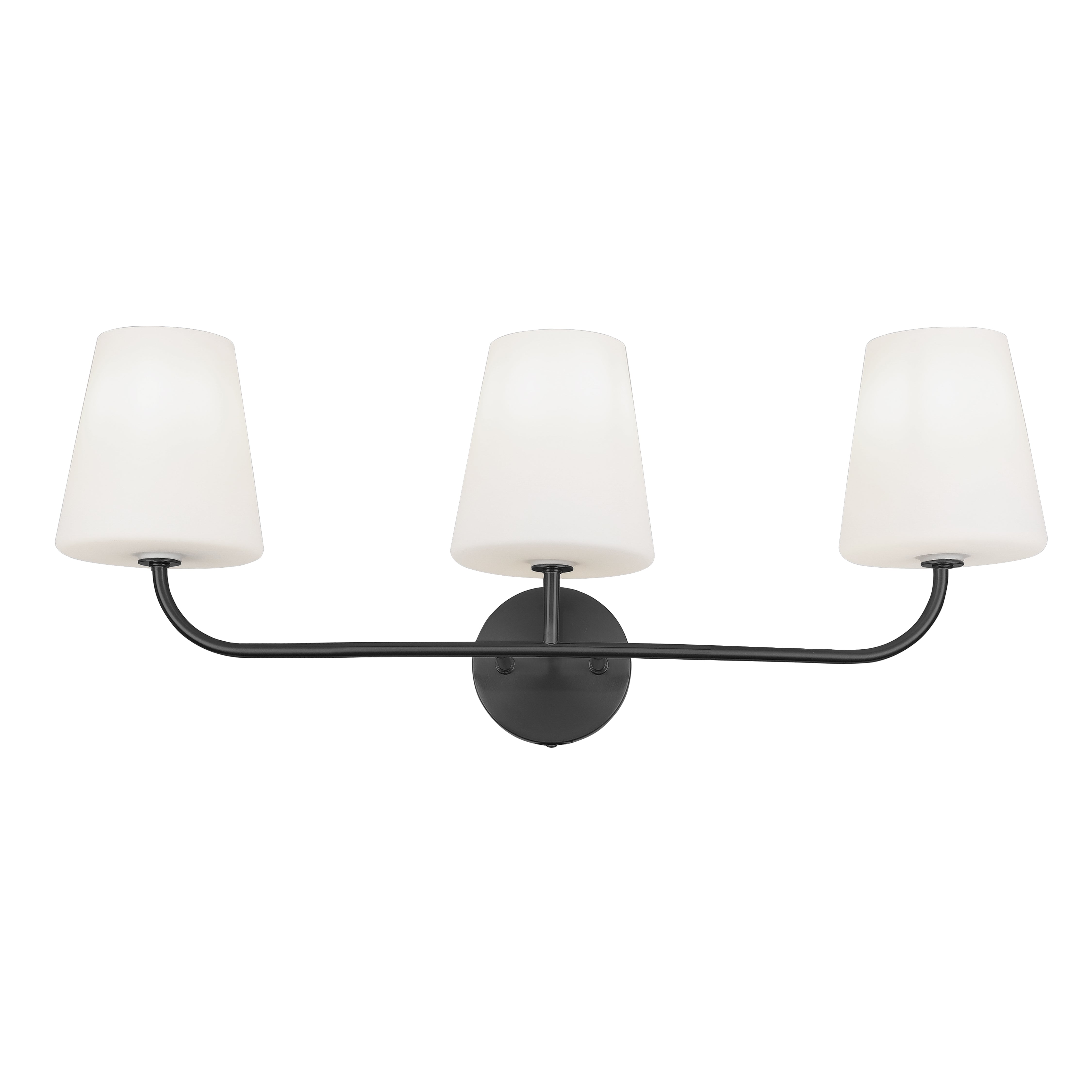 ELEANOR Bathroom wall sconce Black - ELN-213W-MB-WH | DAINOLITE