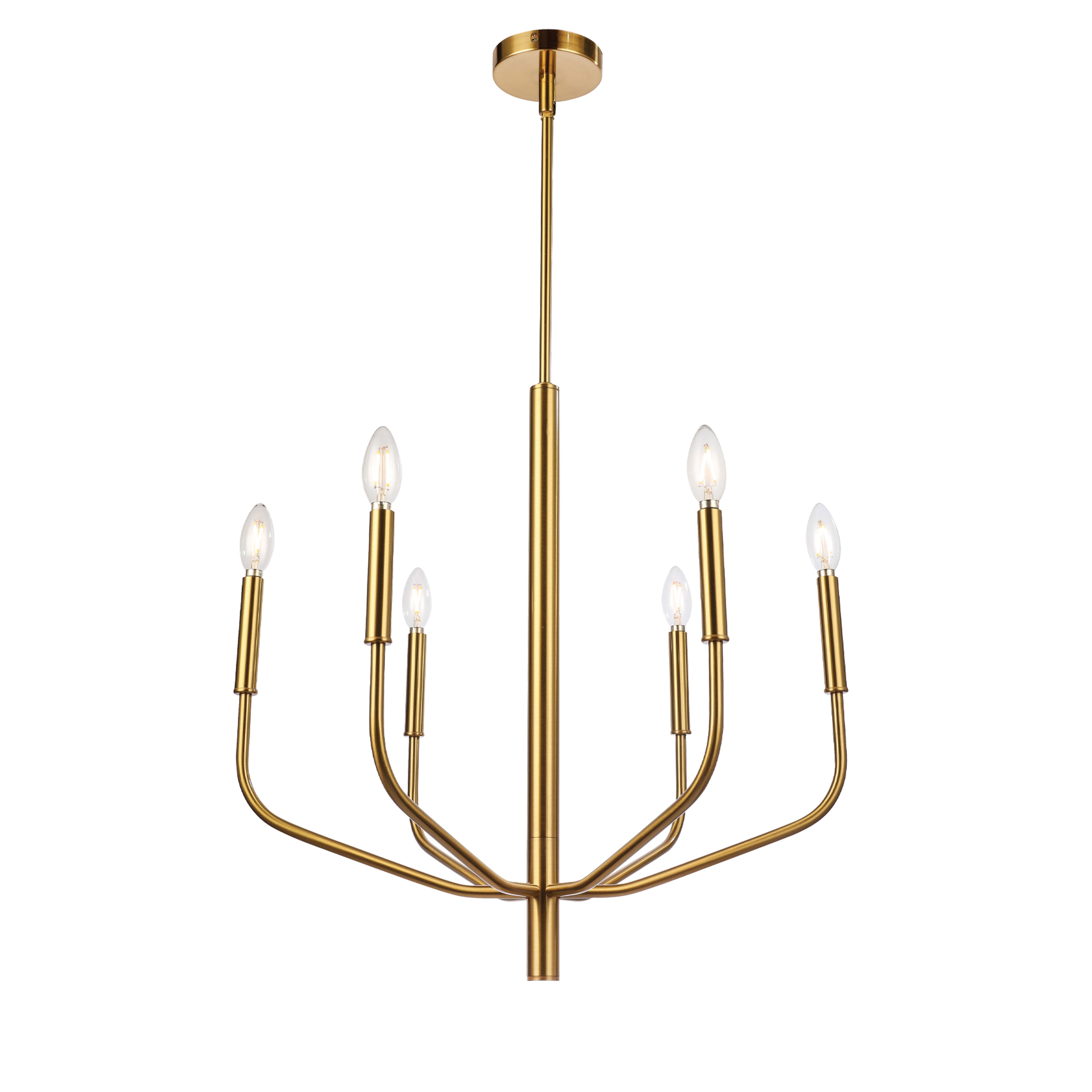 ELEANOR Chandelier Or - ELN-246C-AGB | DAINOLITE