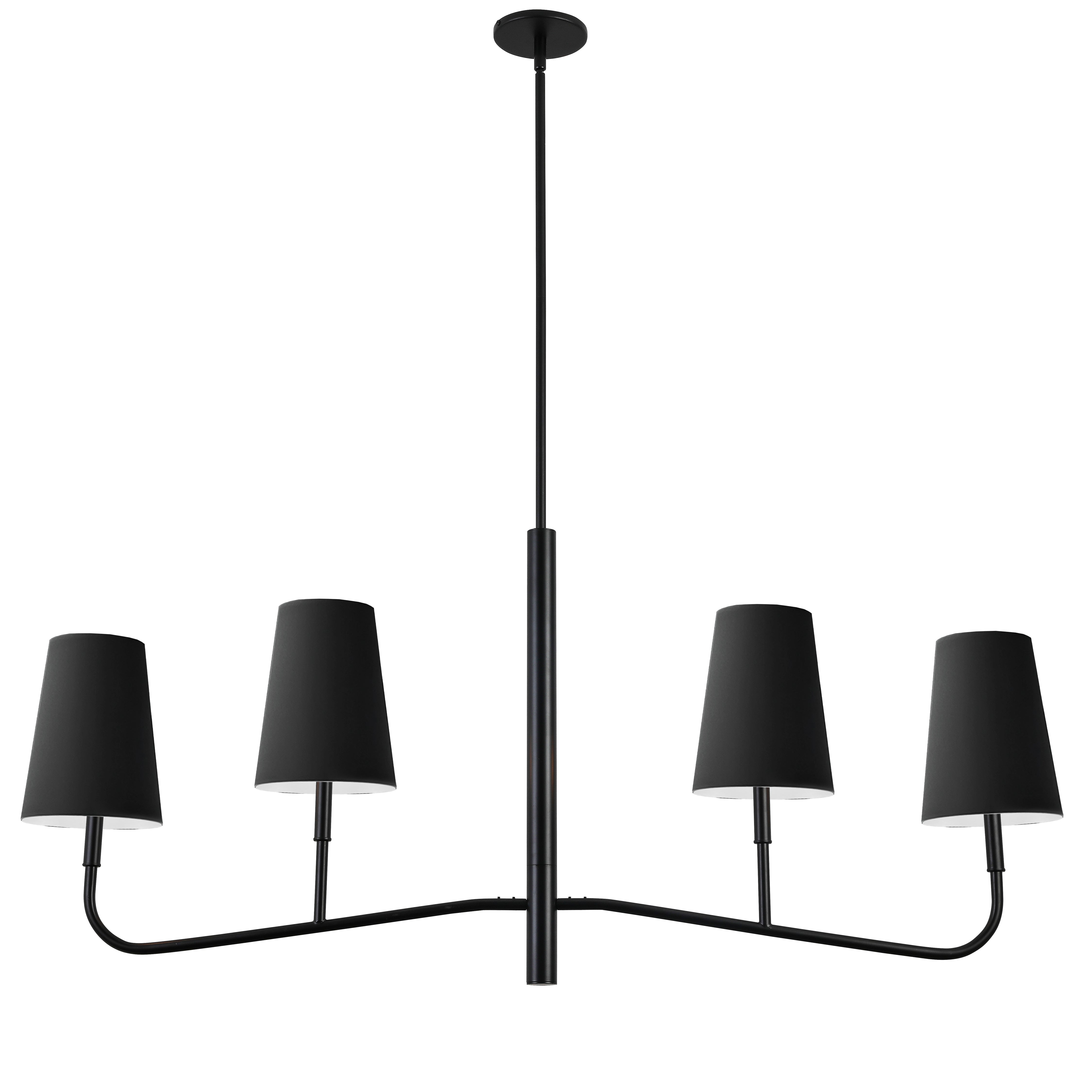 ELEANOR Chandelier Black - ELN-534HC-MB-797 | DAINOLITE