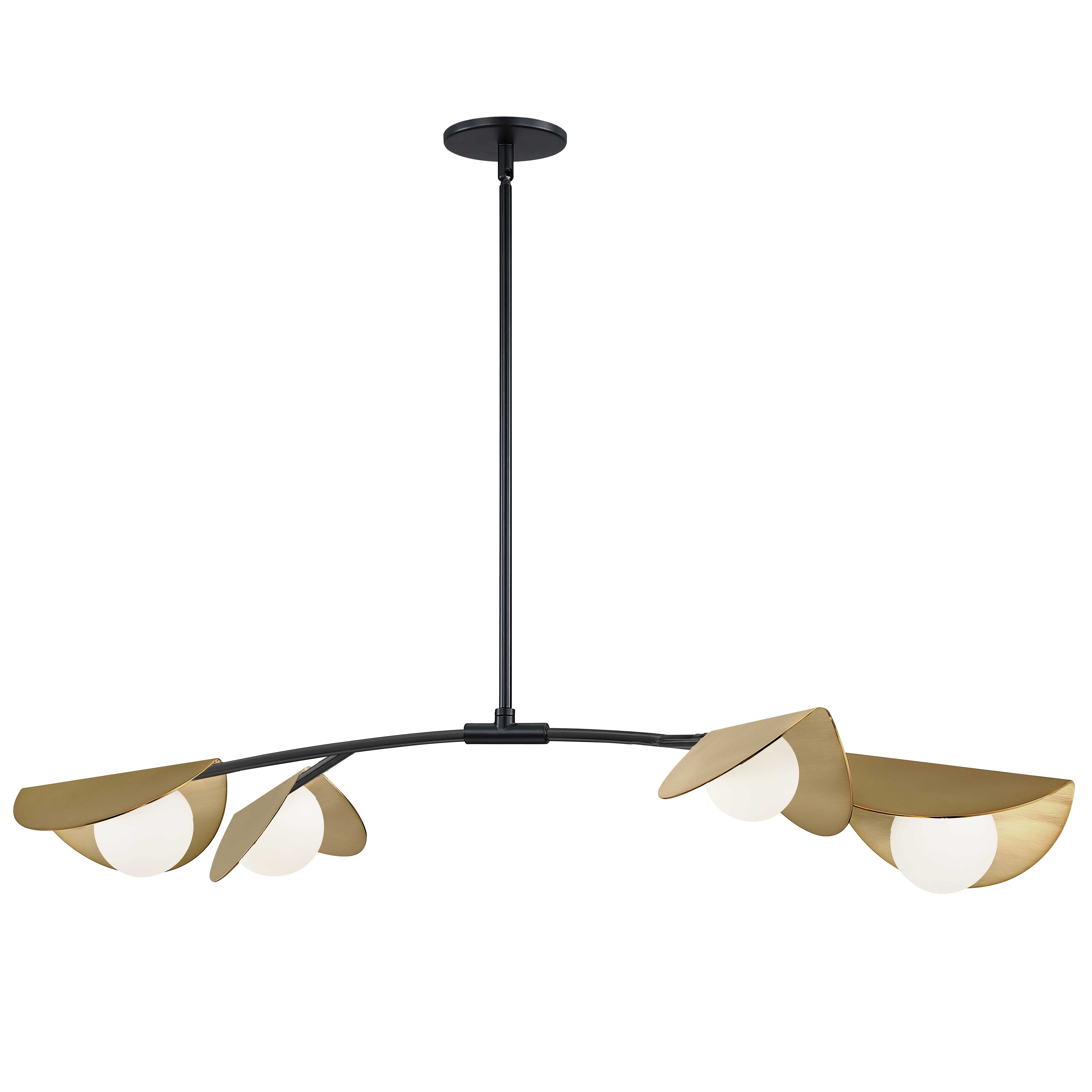 EMMA Suspension Noir, Or - EMM-414HP-MB-AGB | DAINOLITE
