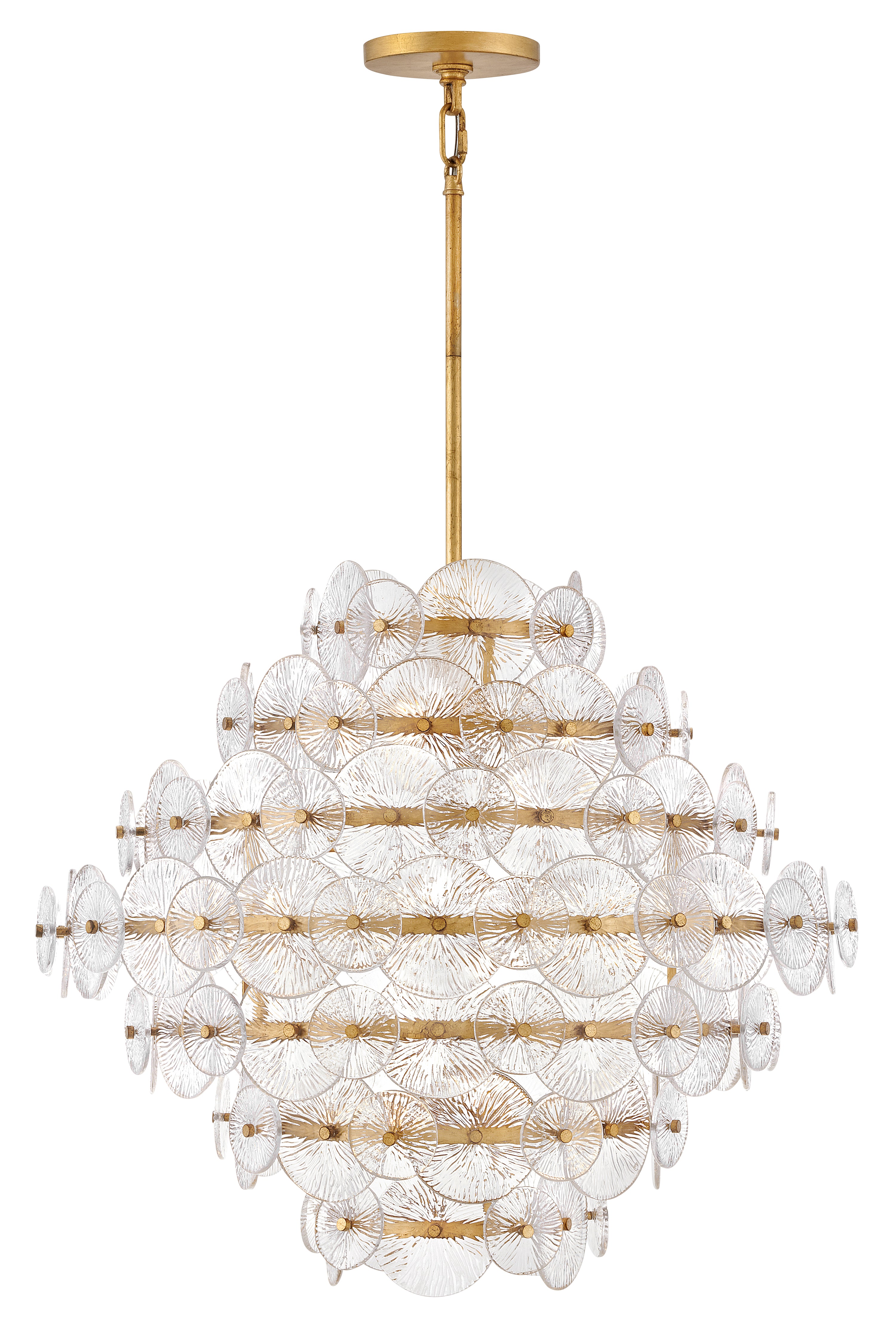Moyen lustre à plusieurs niveaux