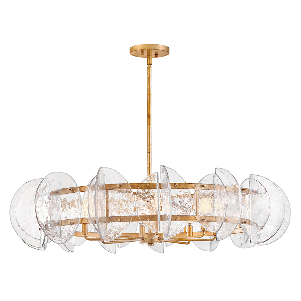 Grand lustre tambourr
