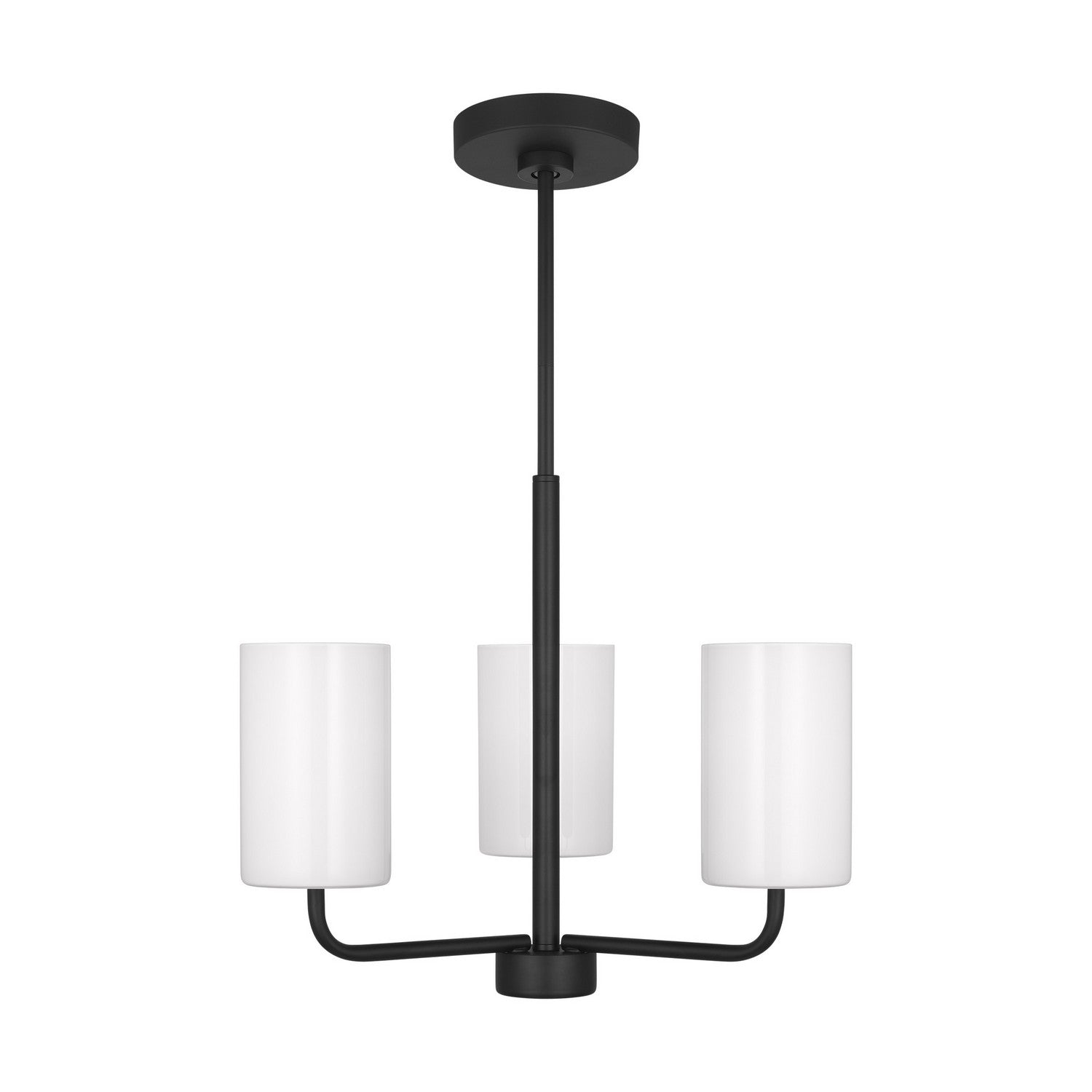 RHETT Chandelier Noir - GLC1003MBK | GENERATION-LIGHTING