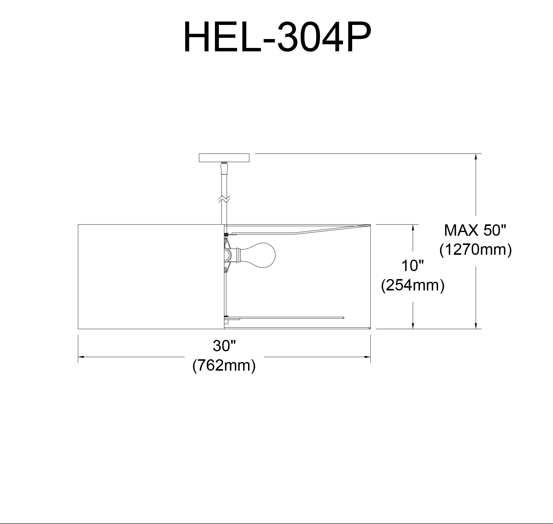 Luminaire suspendu Laiton vieilli | HELENA