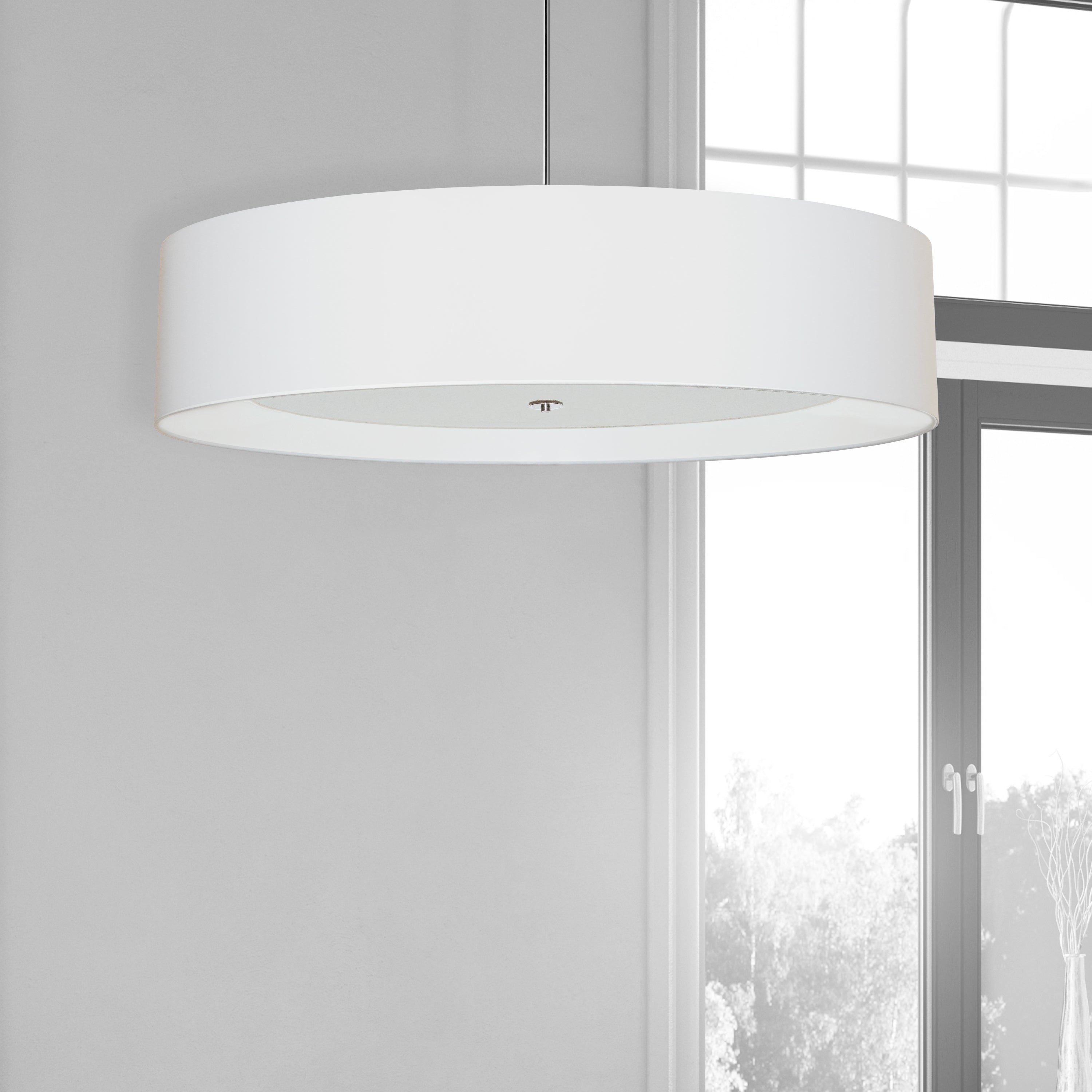 Luminaire suspendu Blanc | HELENA — 40 po