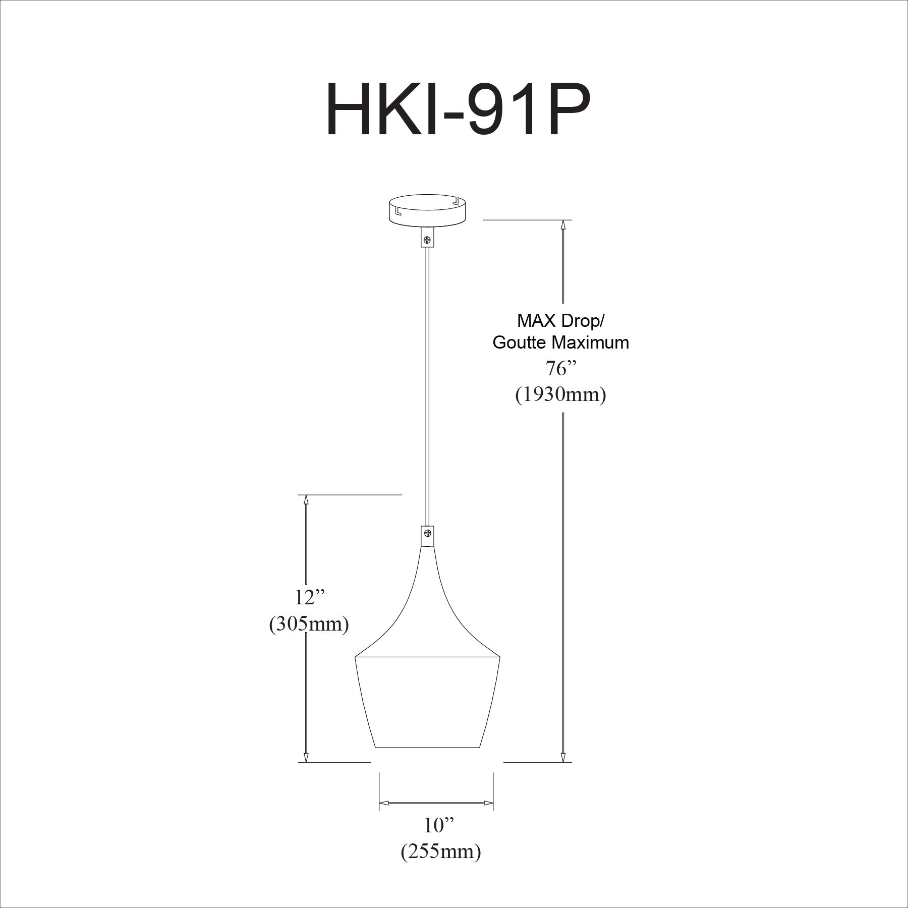 Luminaire suspendu | HELSINKI — 9 po