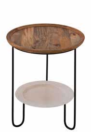 SHYLAH Deco et Accessoires Bois, Noir - HSD-10685-A | CANARM