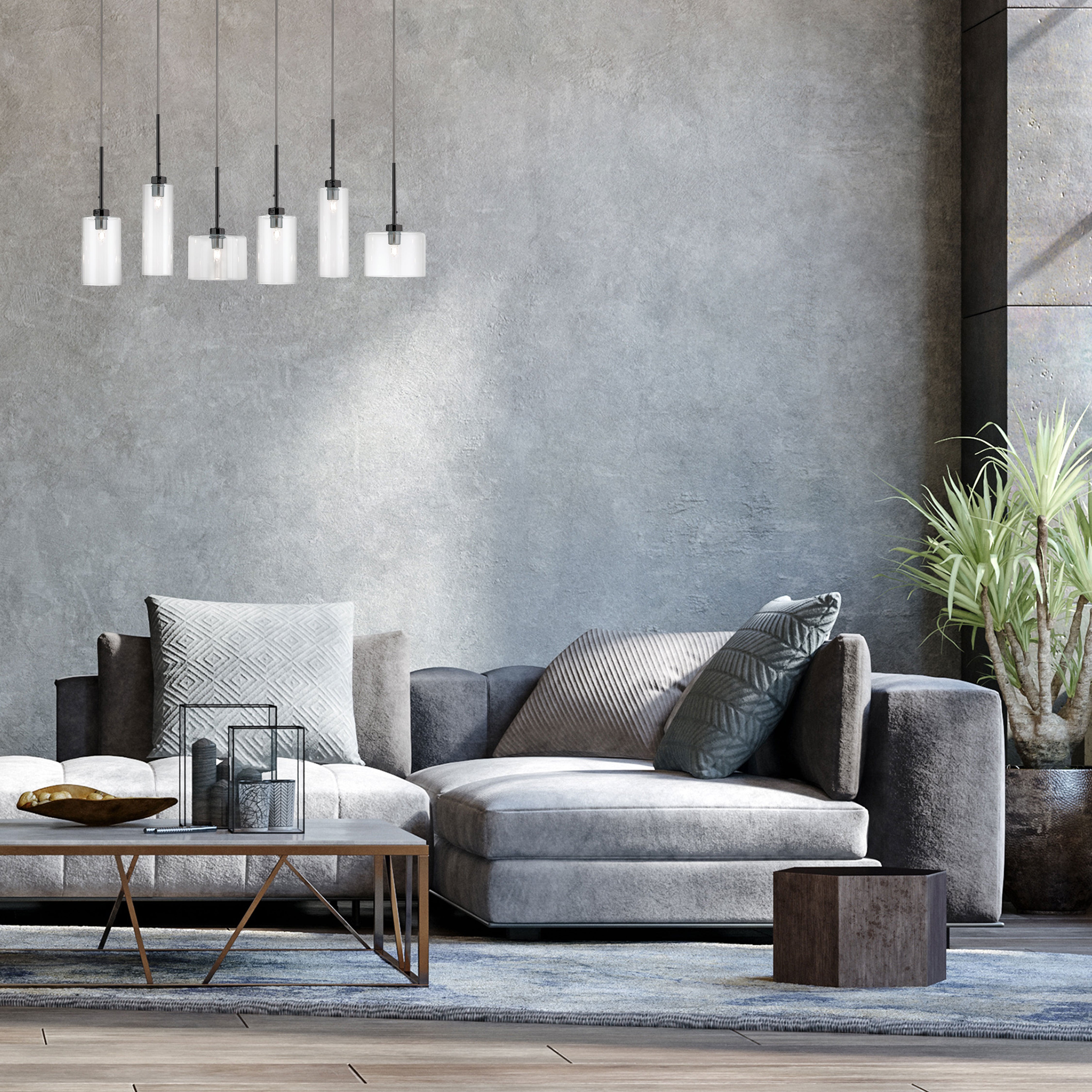 Luminaire suspendu | INDUSTRIAL CHIC — 29 po