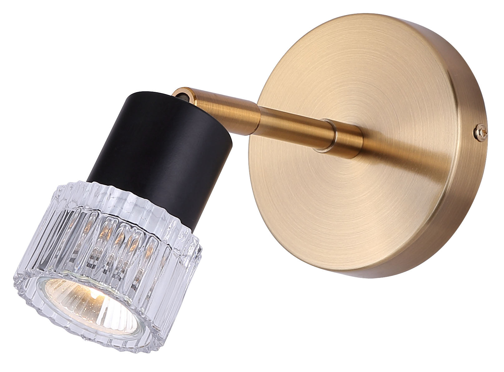 ELSEE Projecteur Noir, Or - ICW1161A01BKG10 | CANARM