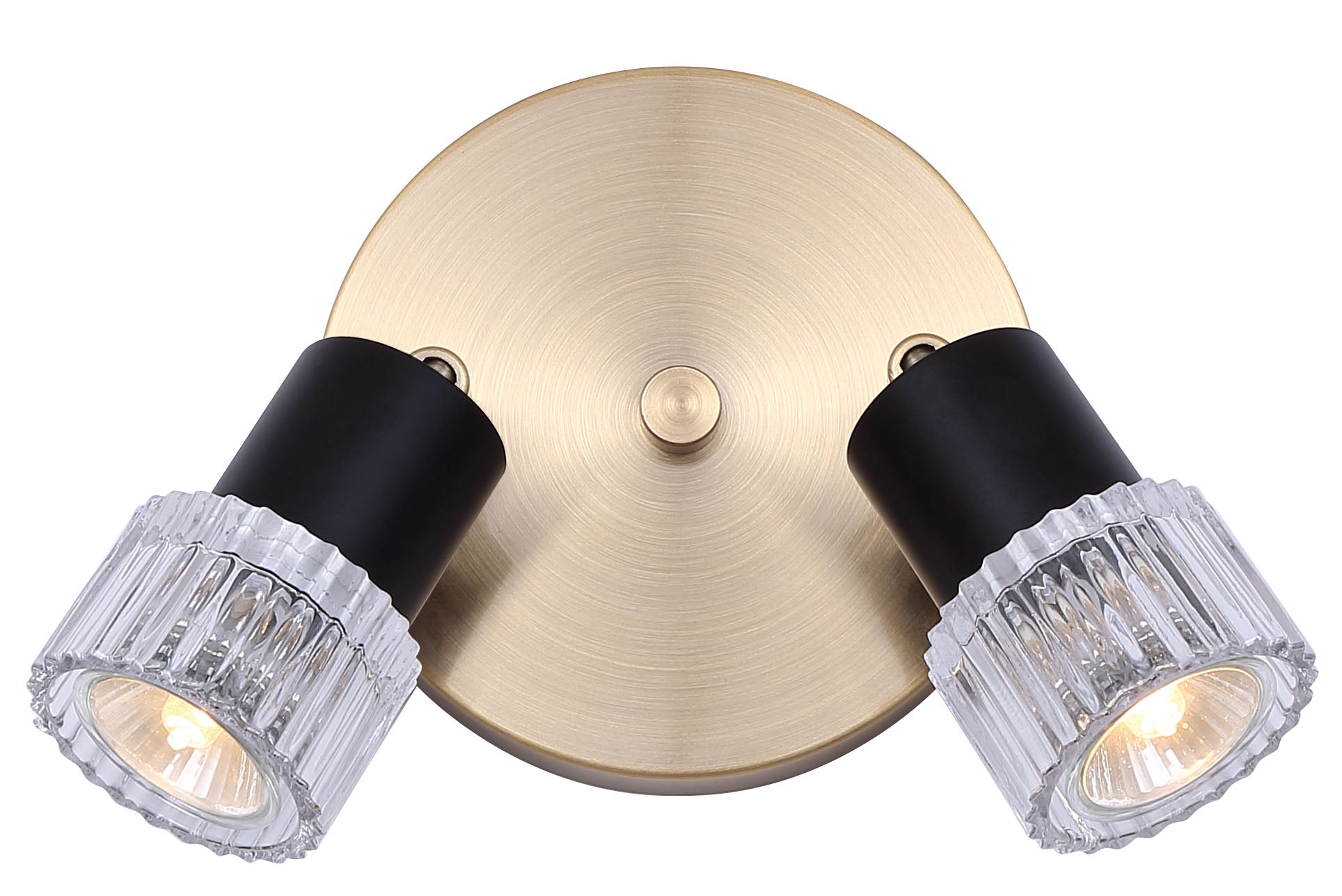 ELSEE Projecteur Noir, Or - ICW1161A02BKG10 | CANARM