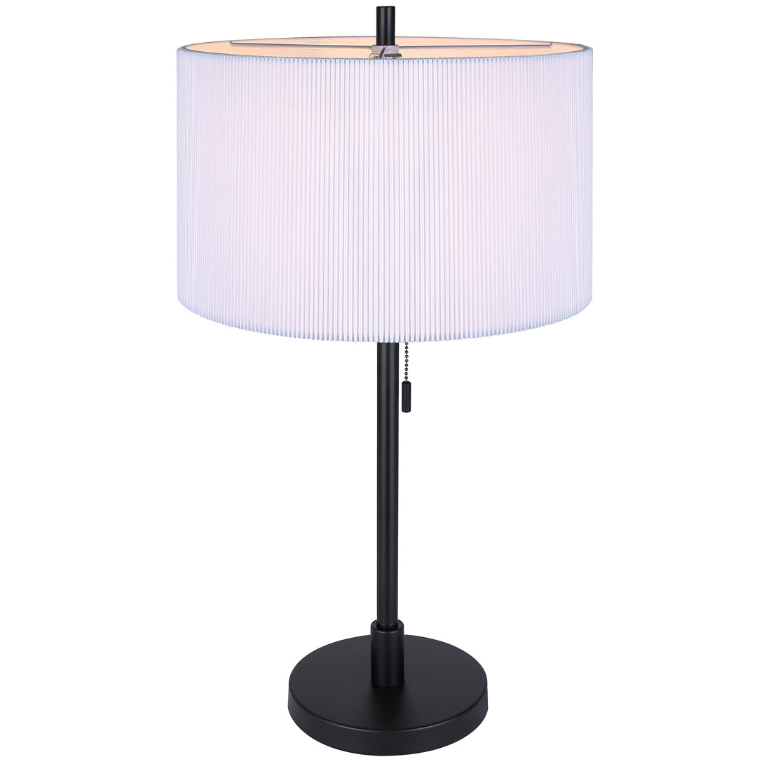 CARMYNN Lampe sur table Noir - ITL288A24BK | CANARM