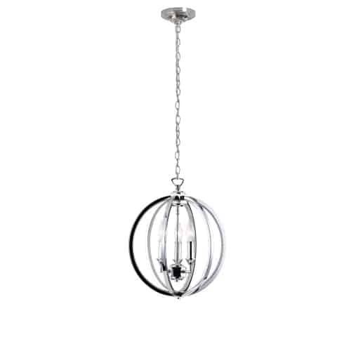 Luminaire suspendu Chrome poli | KARLAND