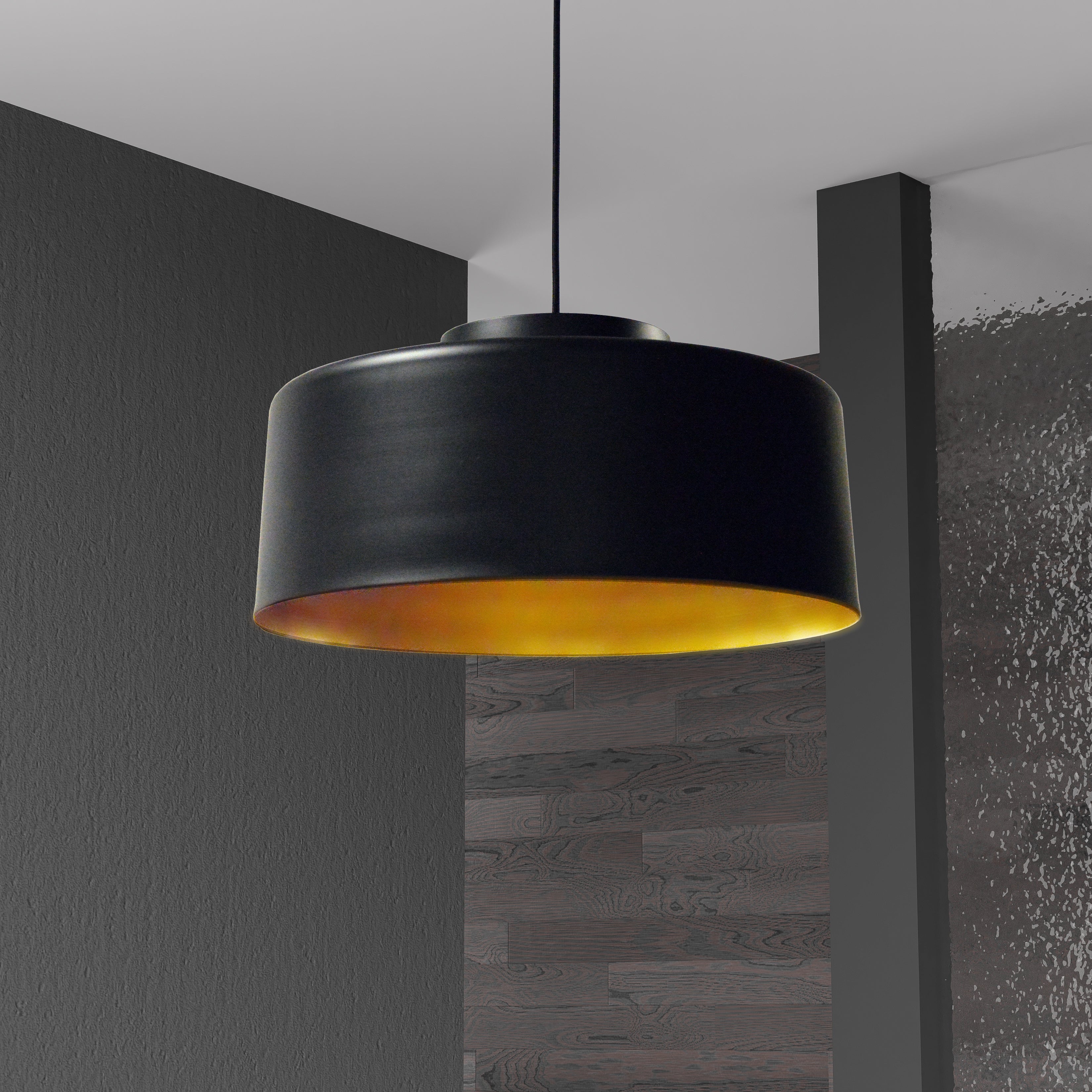 Luminaire suspendu Noir | KUP