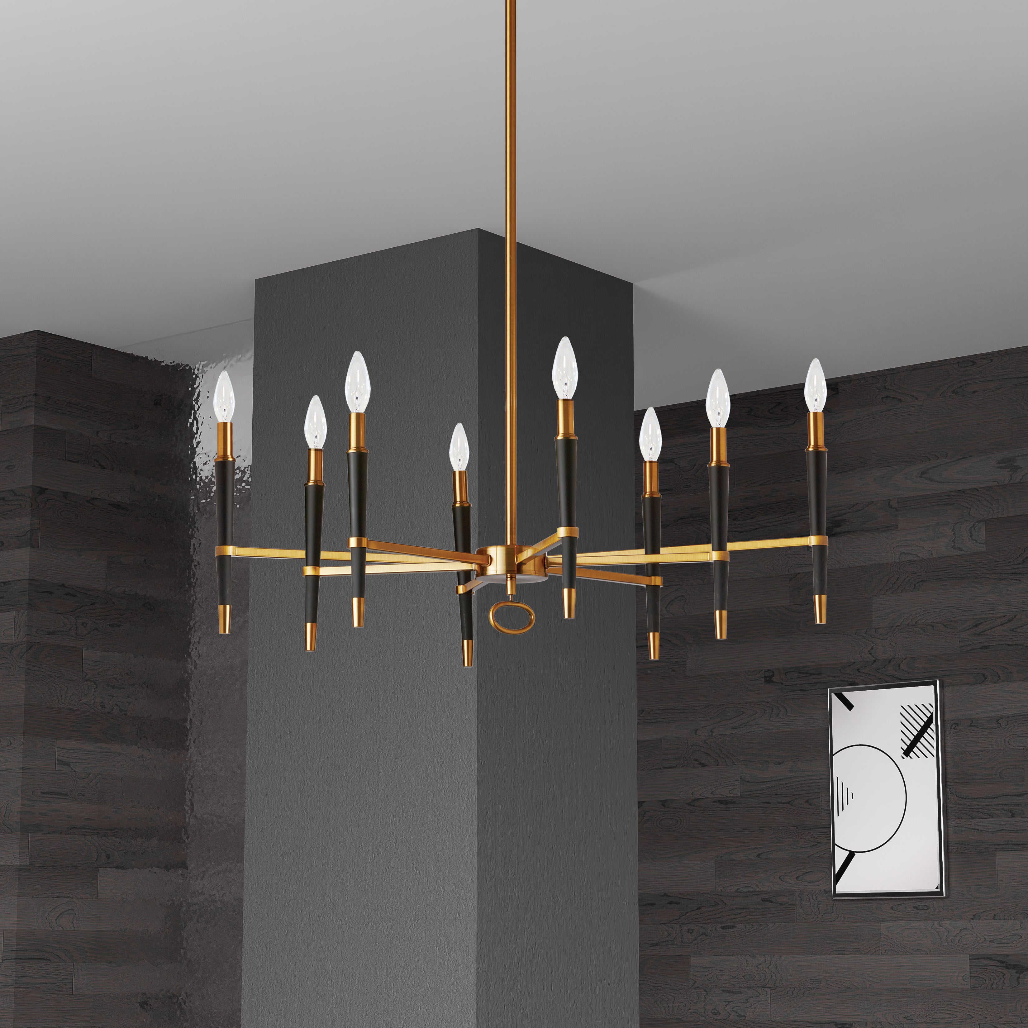 Luminaire suspendu Bronze vintage | LANGFORD